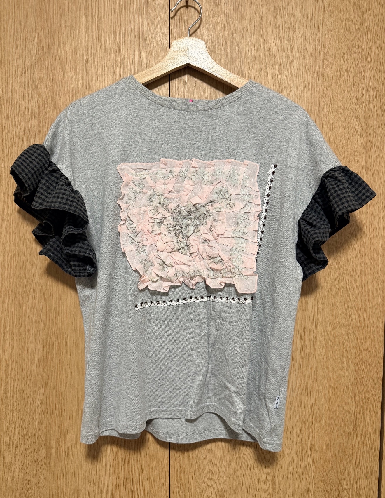 日本手作拼款衫