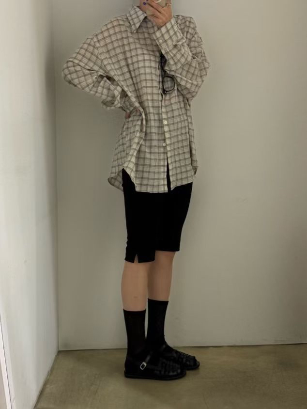 🇰🇷東大門女裝 | check shirt