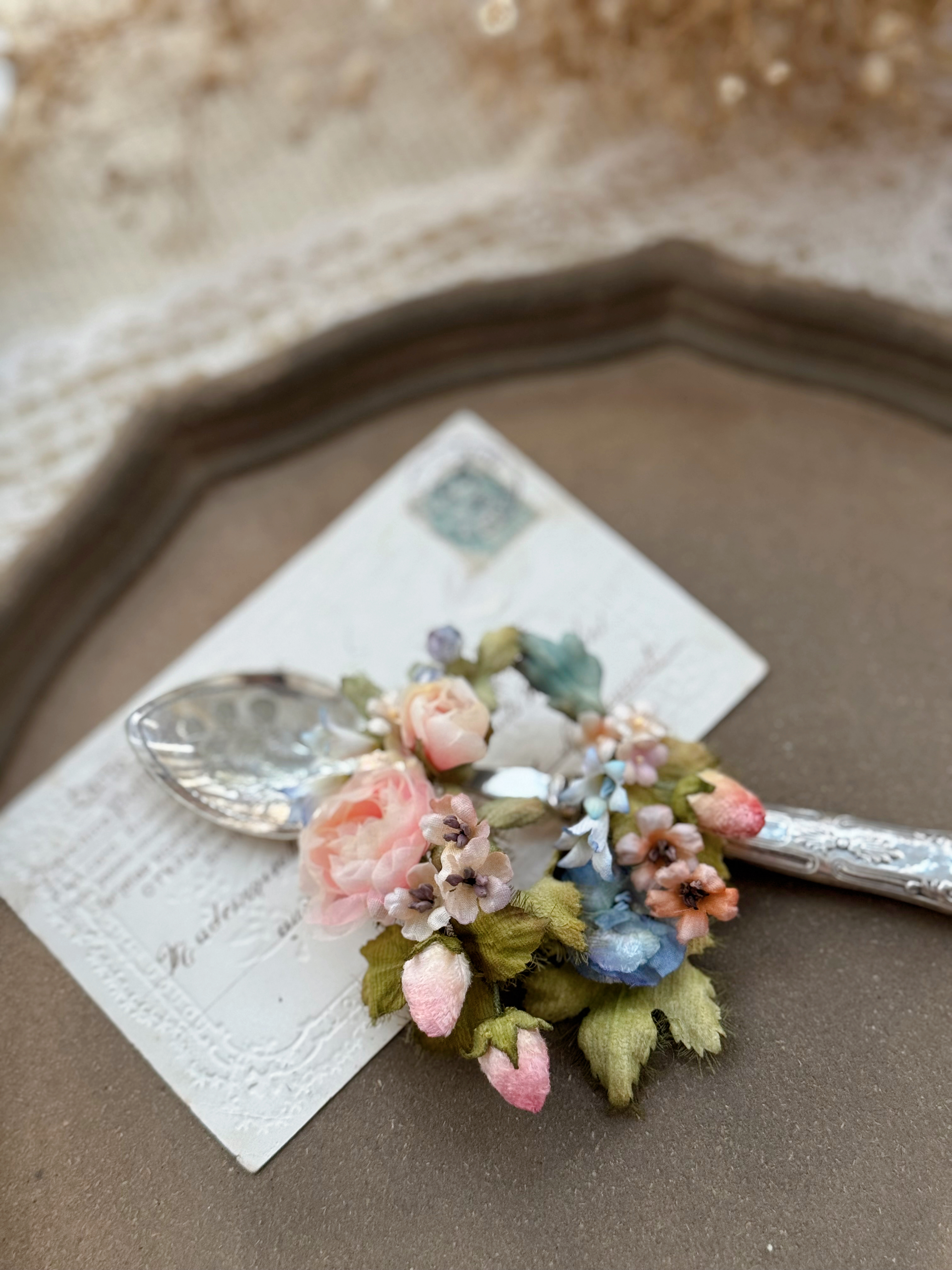 初夏花園 - 多用途花環胸針/頸錬