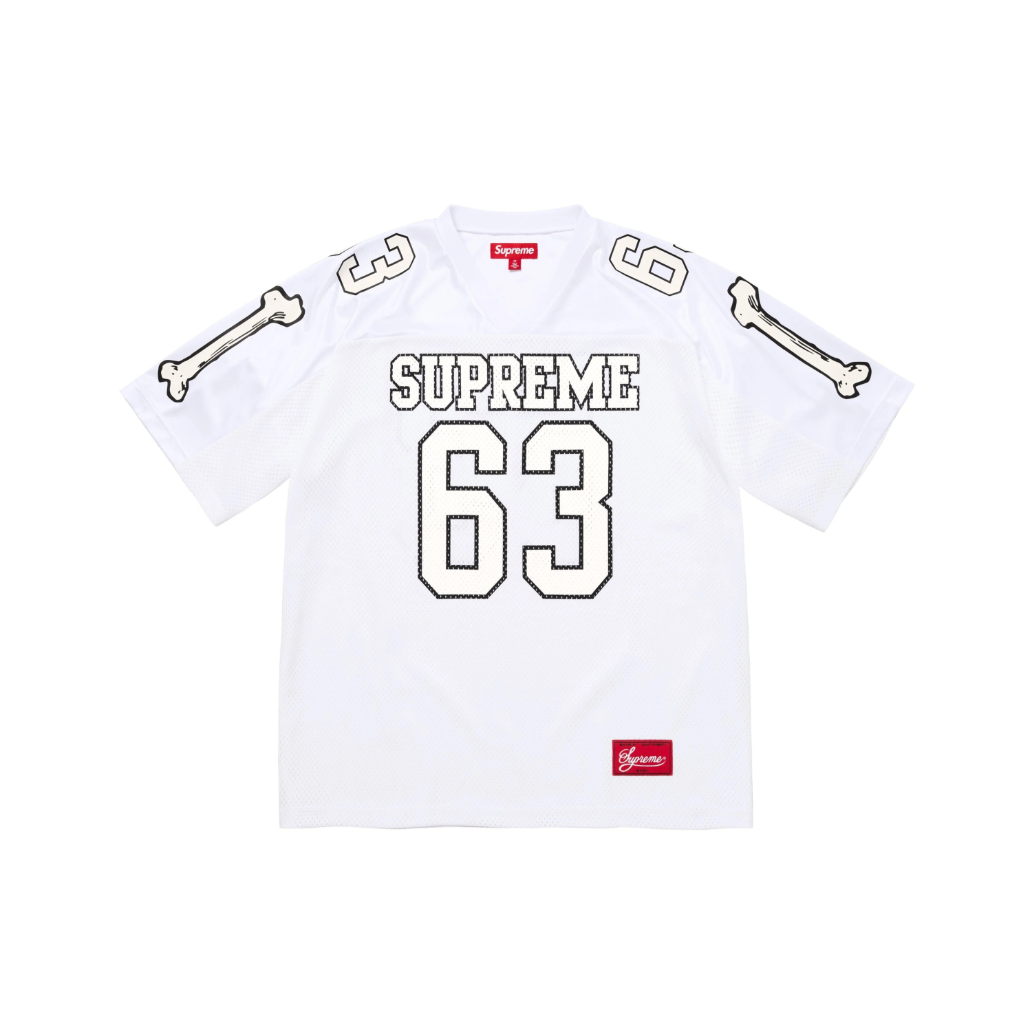 Supreme Bones Football Jersey Tee