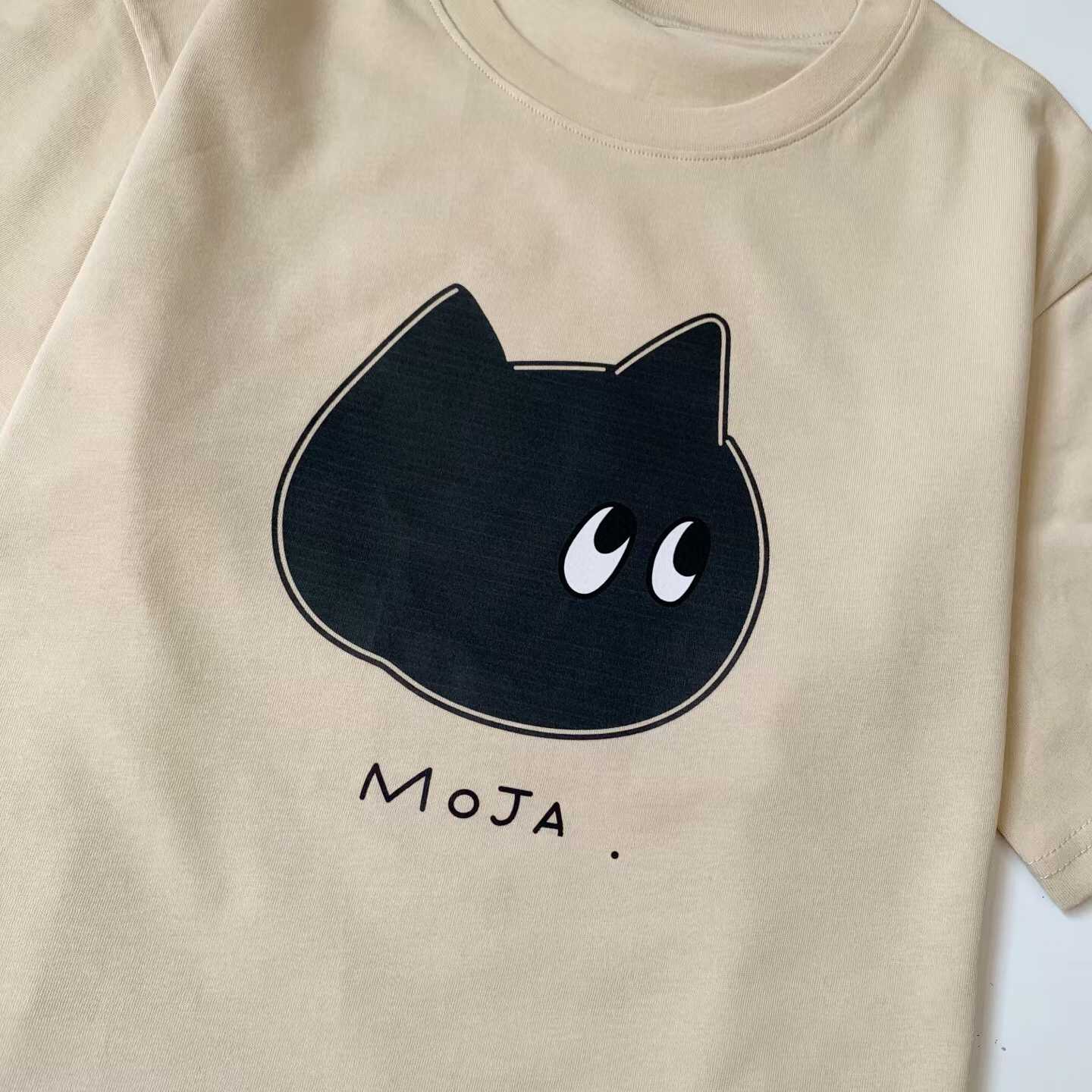 預訂 MOJA黑貓短袖Tee [貨號26A325]