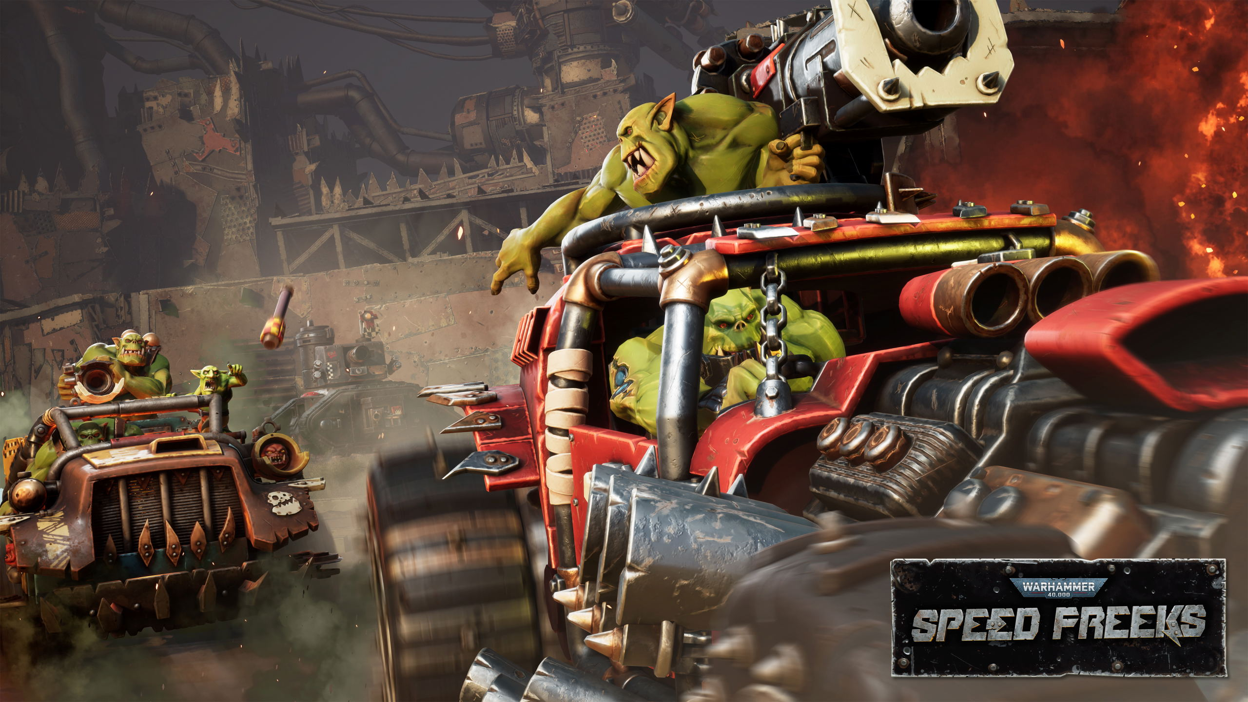 PS5 戰鎚 40K：自由競速 Warhammer 40,000: Speed Freeks 中/英/日文  (英文封面) PS5-2915