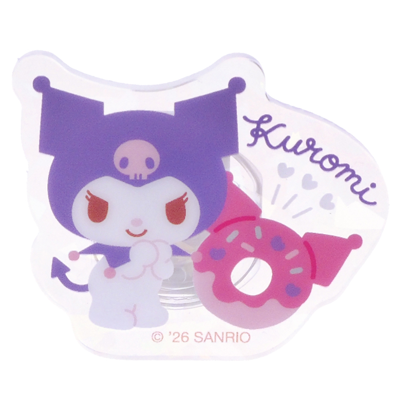 Kuromi Acrylic Clips Set (2Pcs/ Set) 文件夾子套裝 (2個)