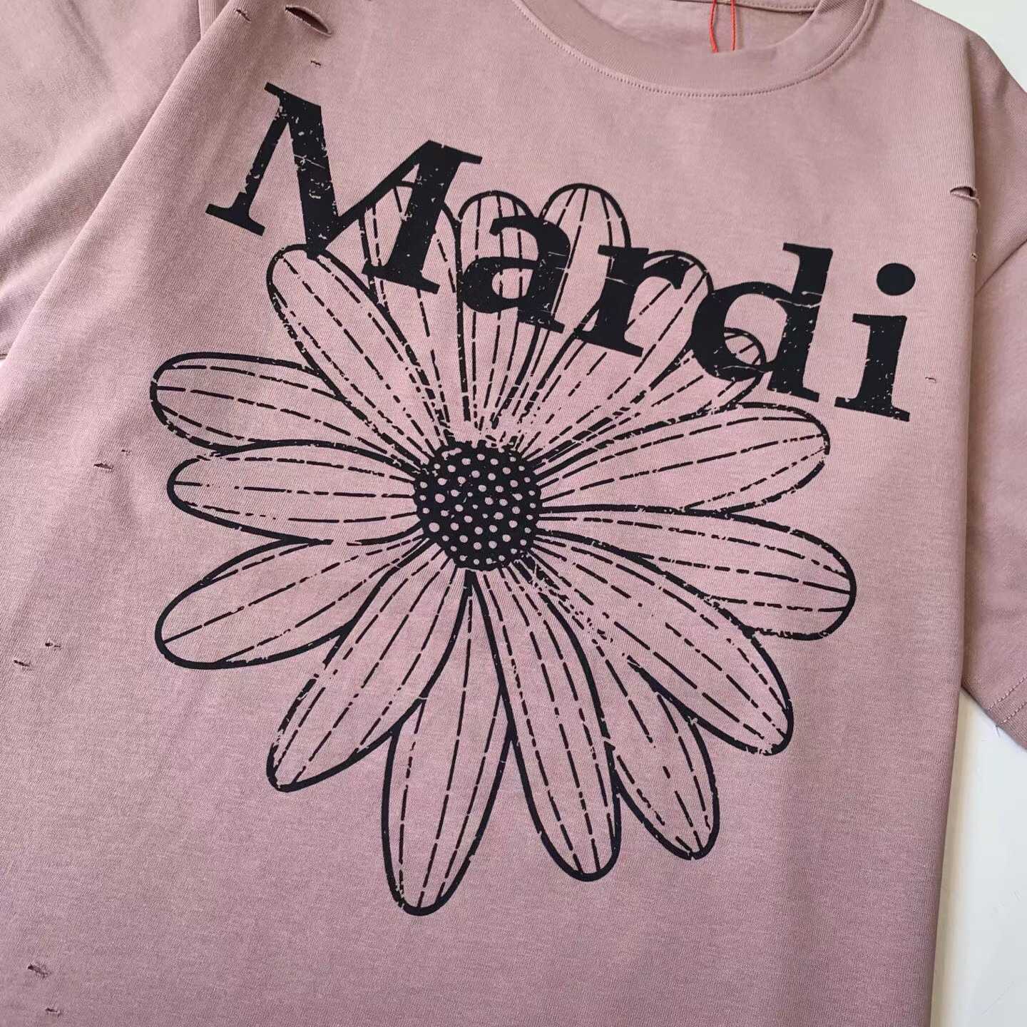 預訂 MARDI 新款破洞短袖Tee [貨號26C012]
