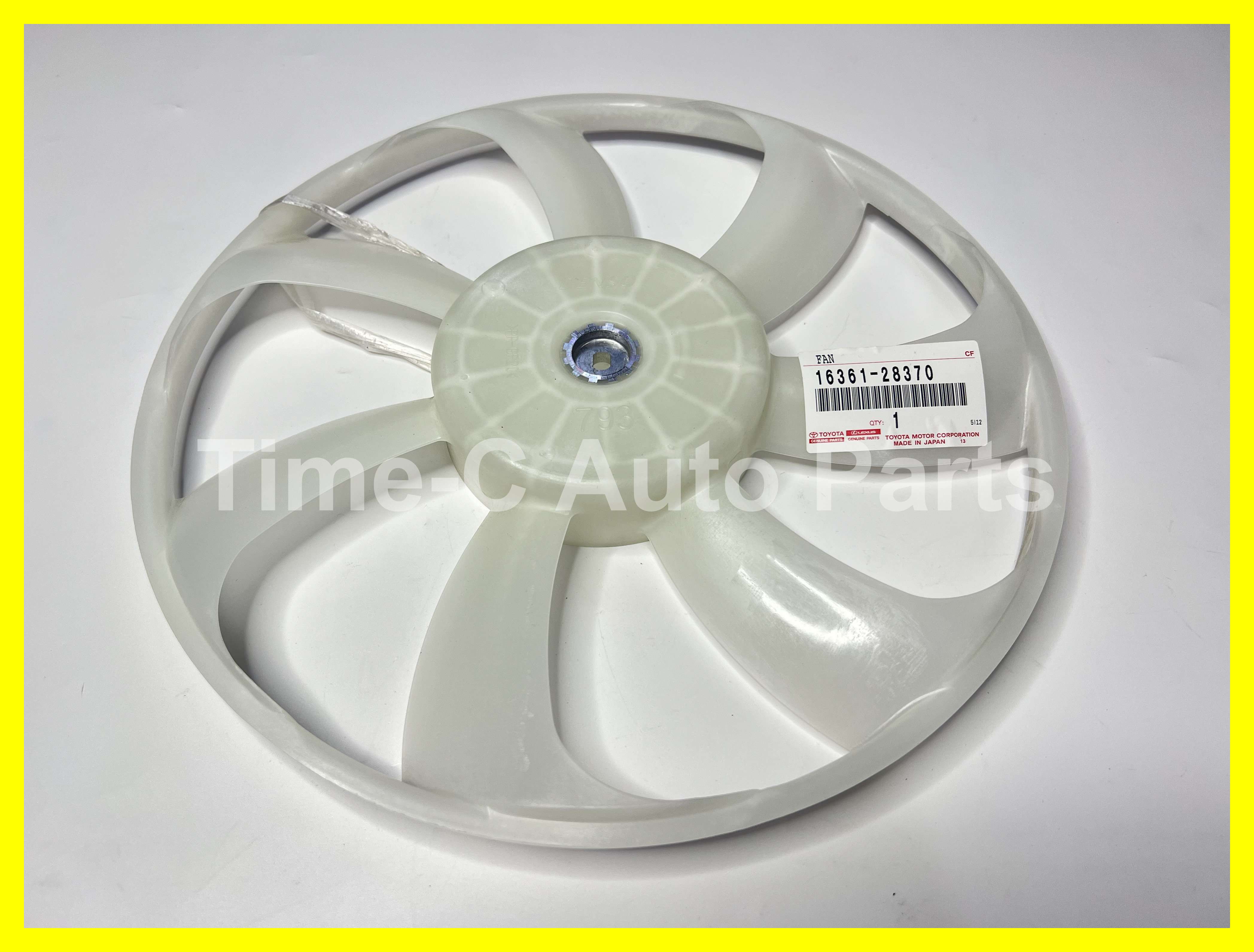 左風扇葉 16361-28370 - Toyota Estima 50系
