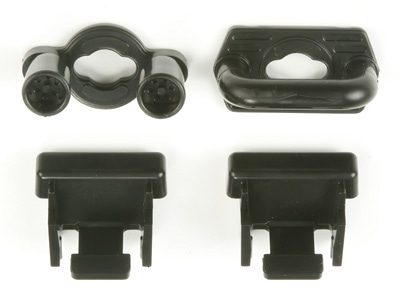 MINI 4WD BODY MOUNT ADAPTER & CATCH SET (for MS CHASSIS)