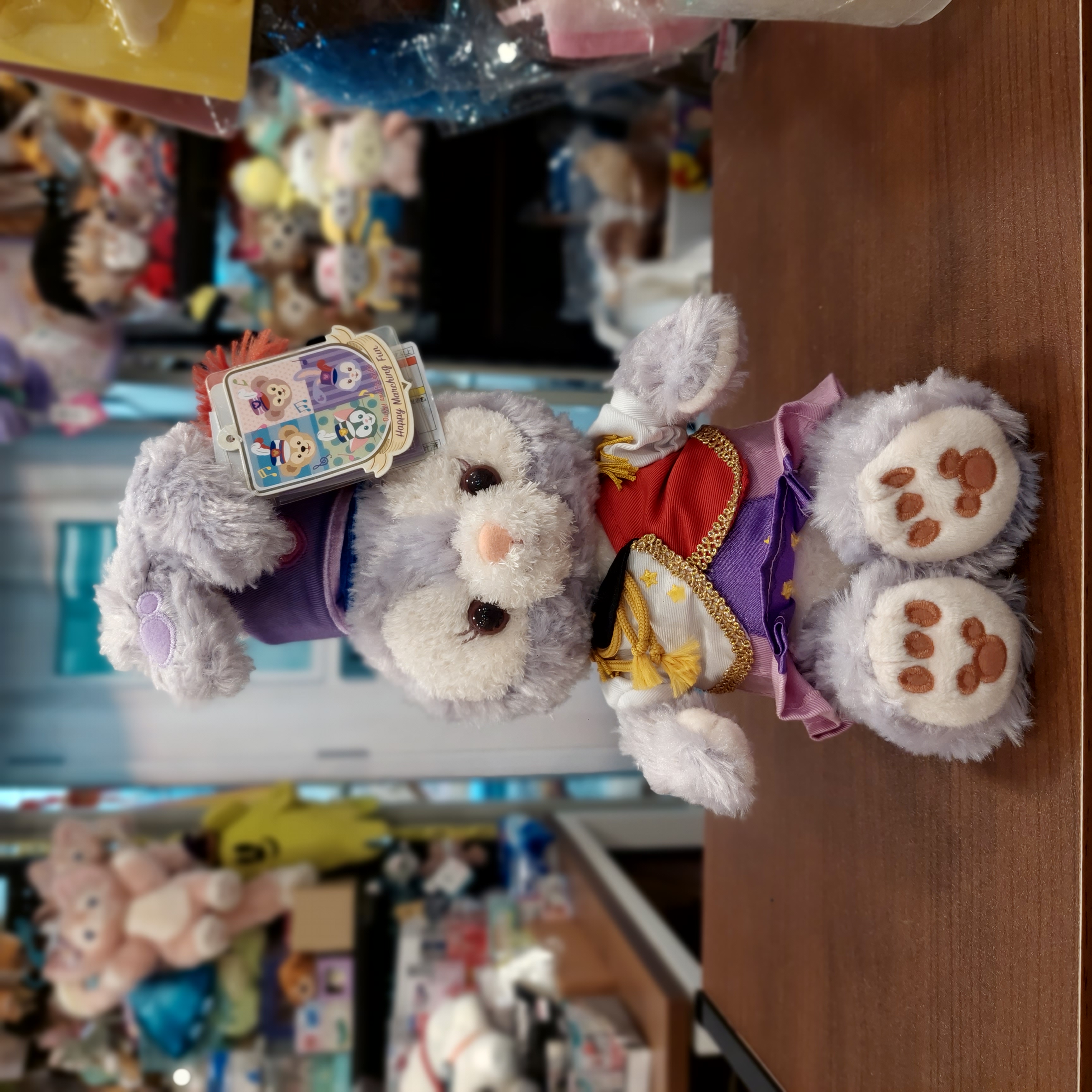 Disney Sea 限定 15周年 SS Size Stellalou  公仔  內有骨架