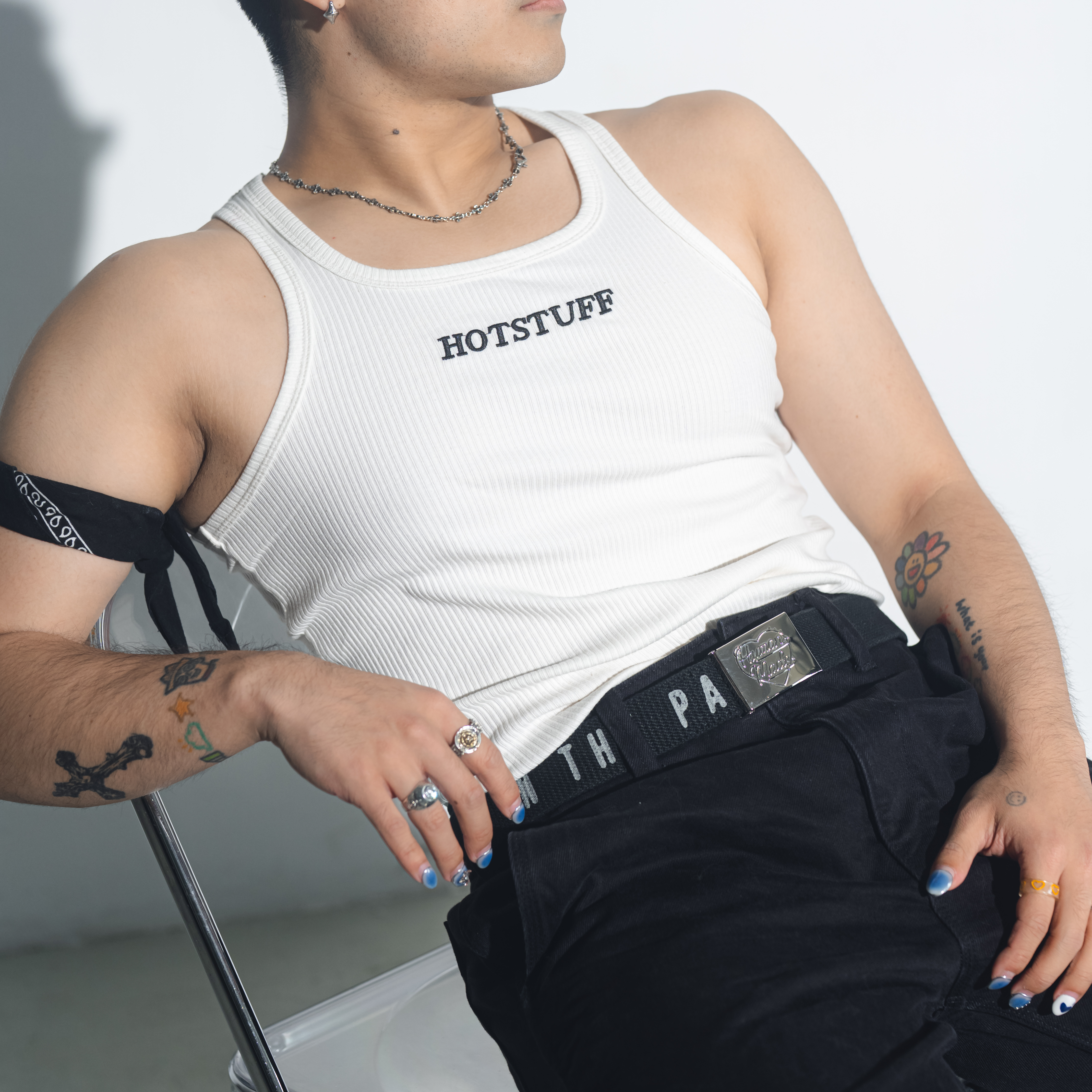 HOTSTUFF LOGO TANK-TOP