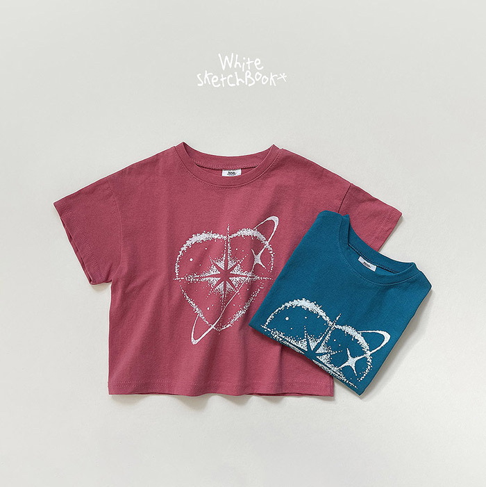 🇰🇷WhiteSketchBook tee