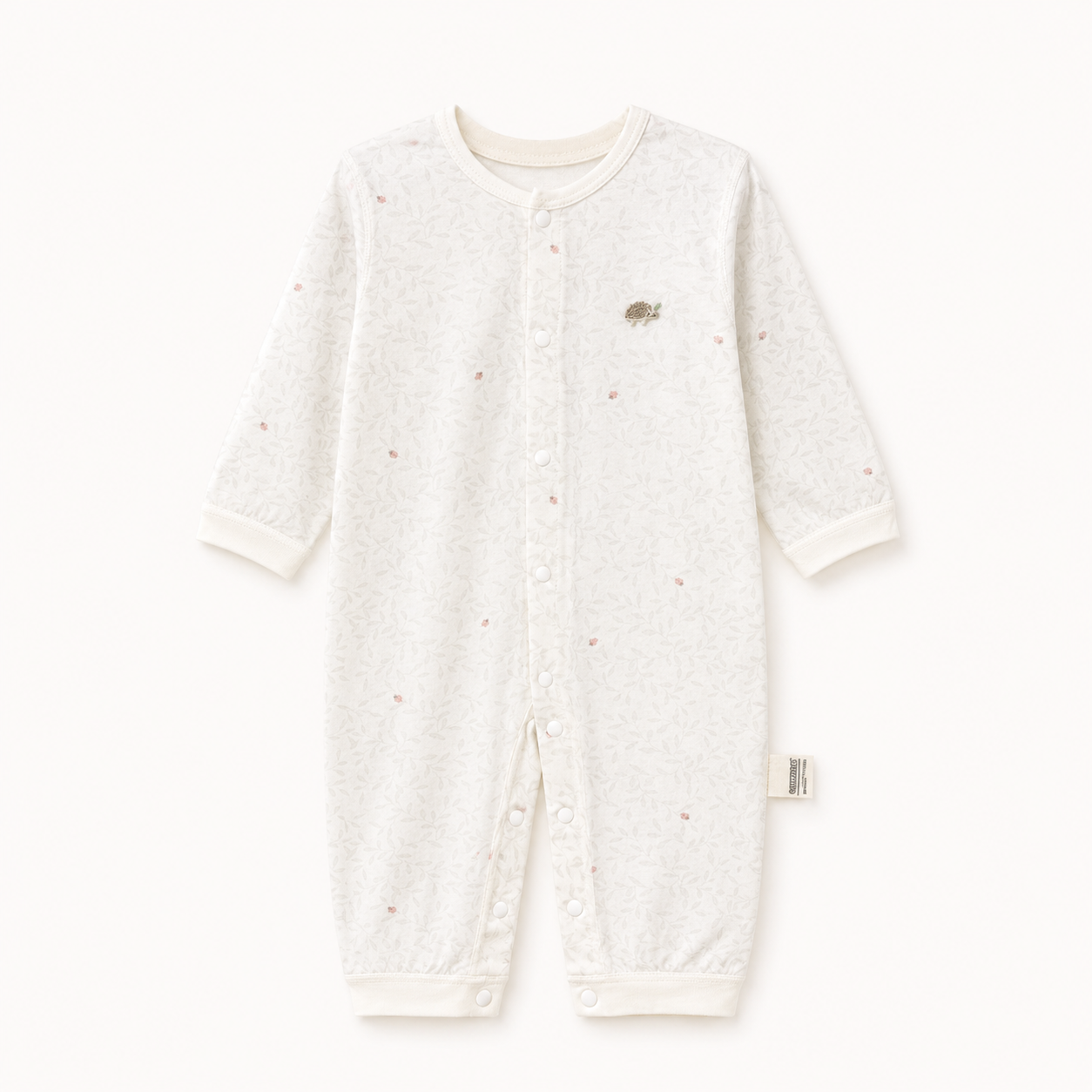 開胸哈衣 - 刺蝟 N1R1533 Baby Front-Opening Bodysuit