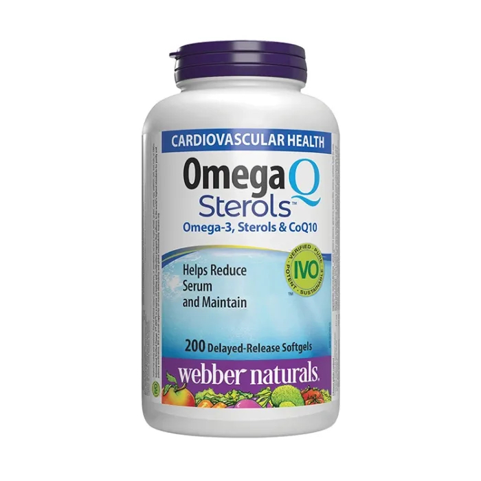 加拿大Costco直送 限時特價優惠中  Webber Naturals抗 3 高護心寶Omega 3 +輔酶 10 +植物甾醇 200 粒軟膠囊