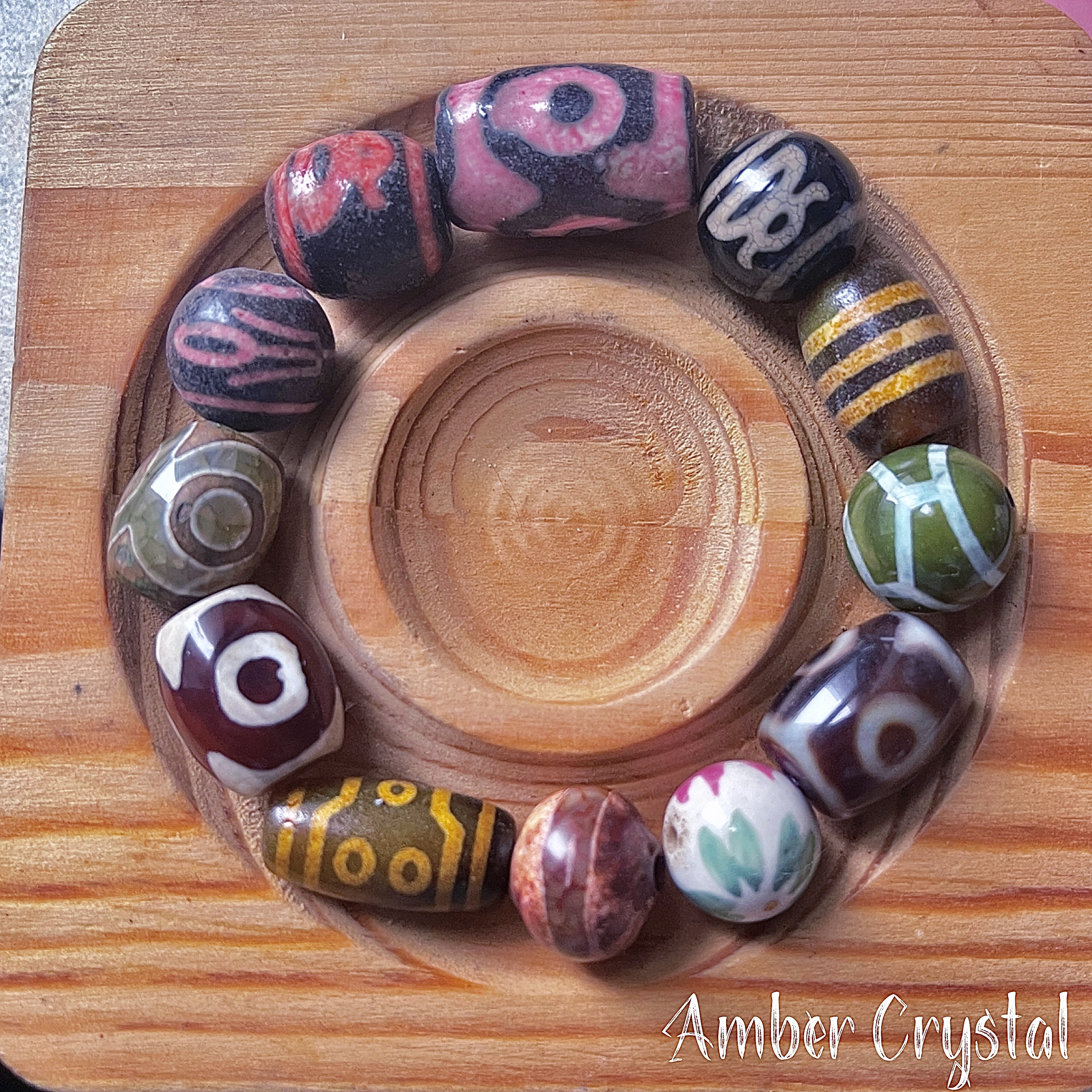 古老西藏天珠多寶