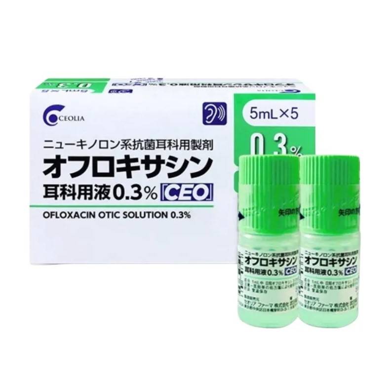 (代購) 日本 Ceolia 中耳炎 外耳炎 左氧氟沙星 耳科用液 5ml