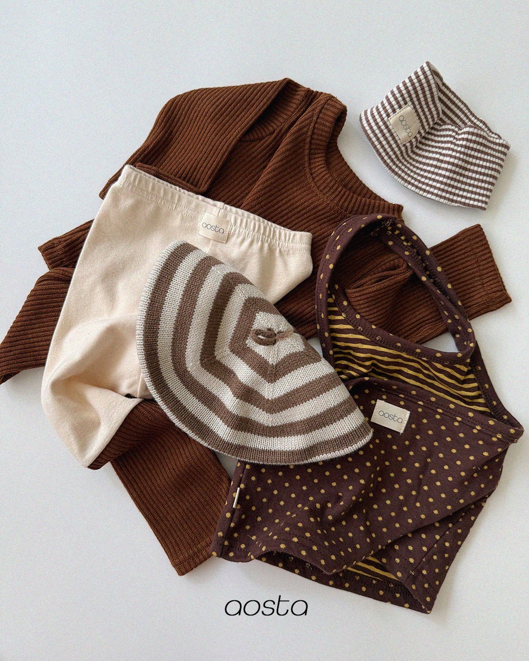 Aosta | [Choco Chip Halter Neck]