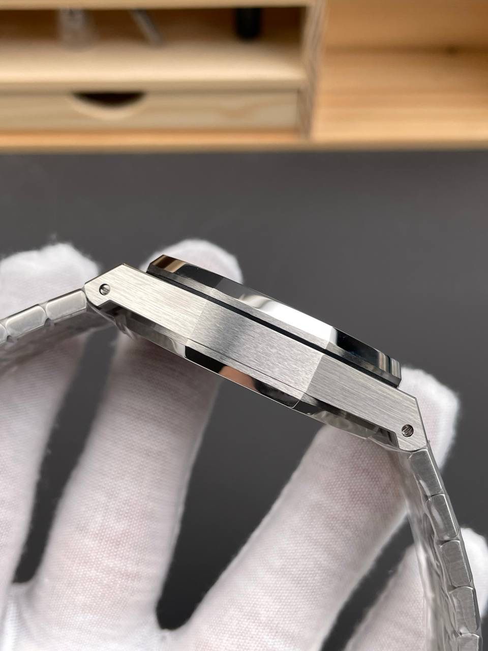 🚀爱彼 皇家橡树 26530烟熏蓝/40mm/自动陀飞轮💯