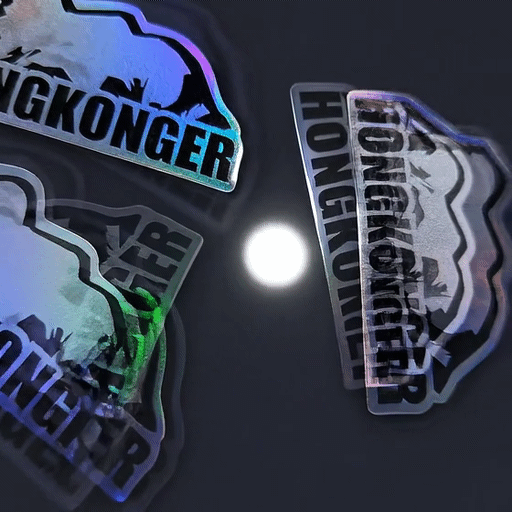 RootRock 獅子山加油｜防水鐳射貼紙