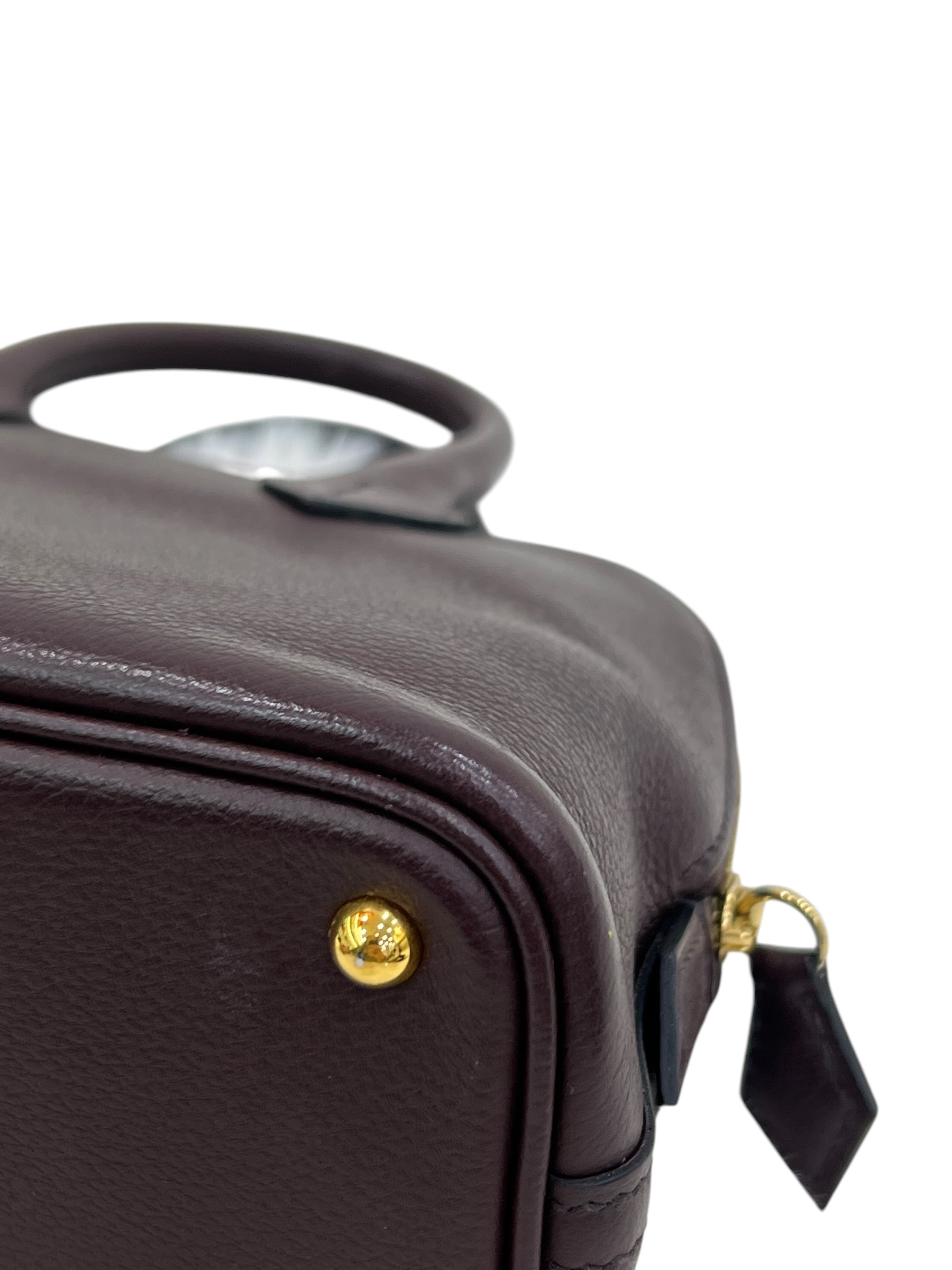 Pre-Owned HERMÉS Mini Bolide 馬鞍紅 Stamp Z / Product Code: 070853