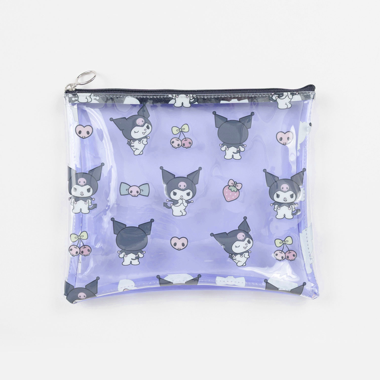 Sanrio - 平面小物包 (紫色草莓Kuromi款)