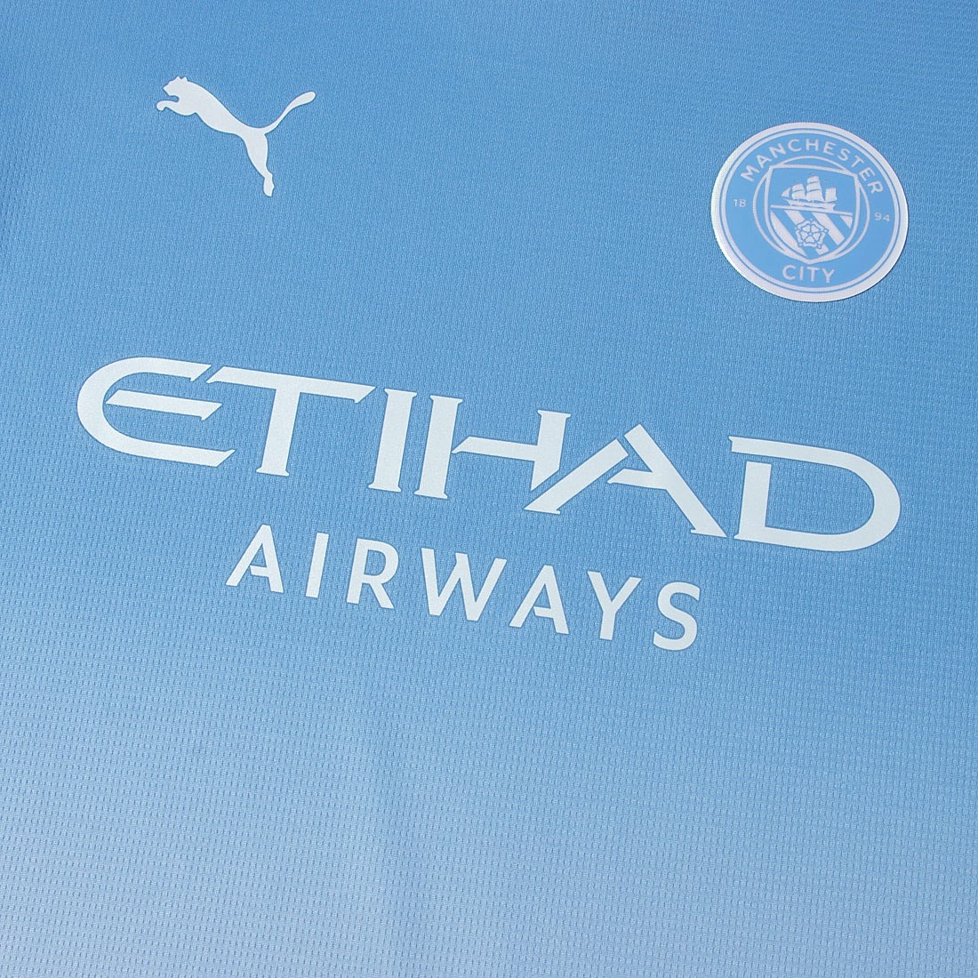 天藍漸變 Puma Manchester City 曼城 2026-27 主場童裝球迷版球衣 (可加印字章) 784329