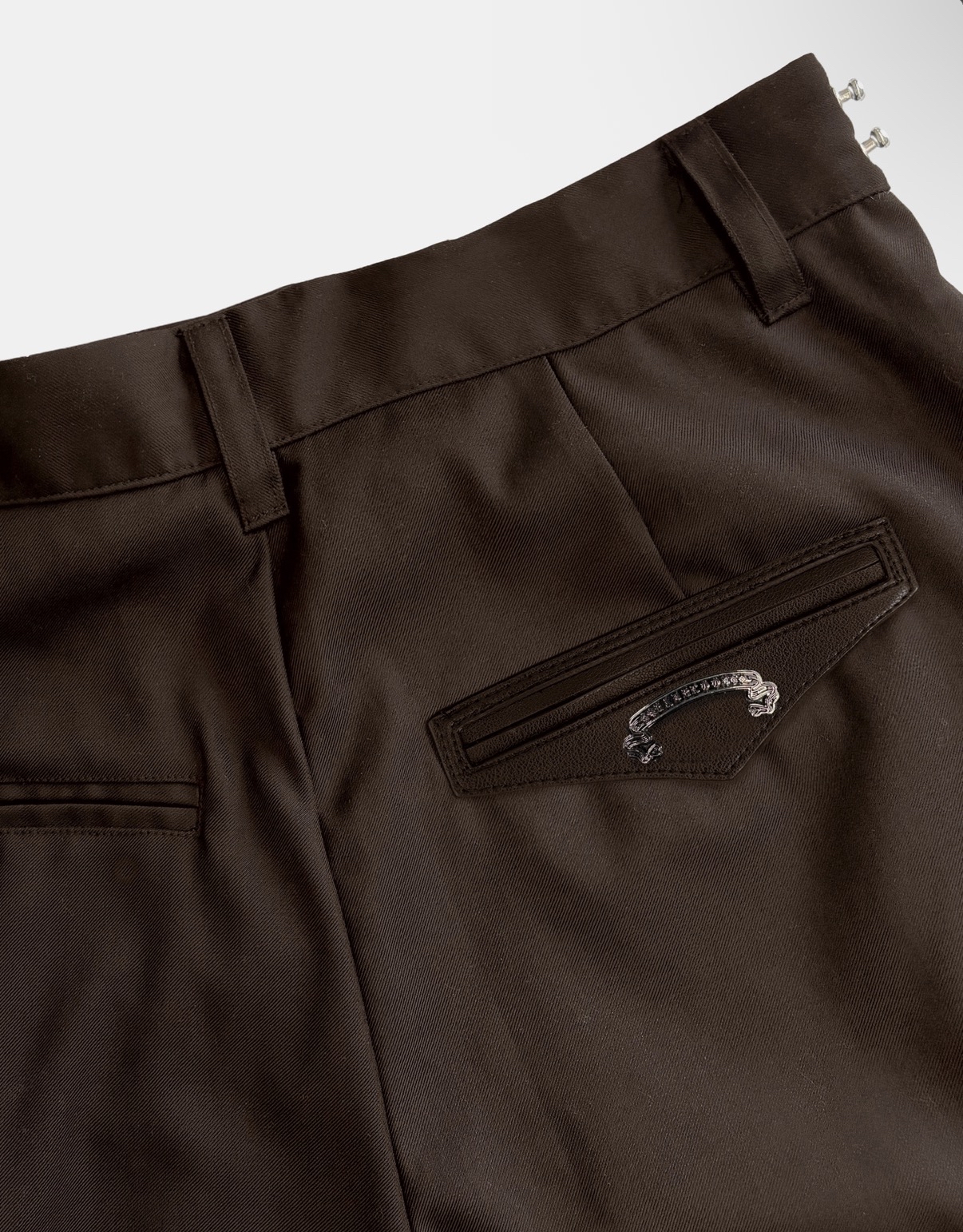 BADBLOOD新款 [w-pts26-081] Contour Curved Fit Cargo Pants - Black