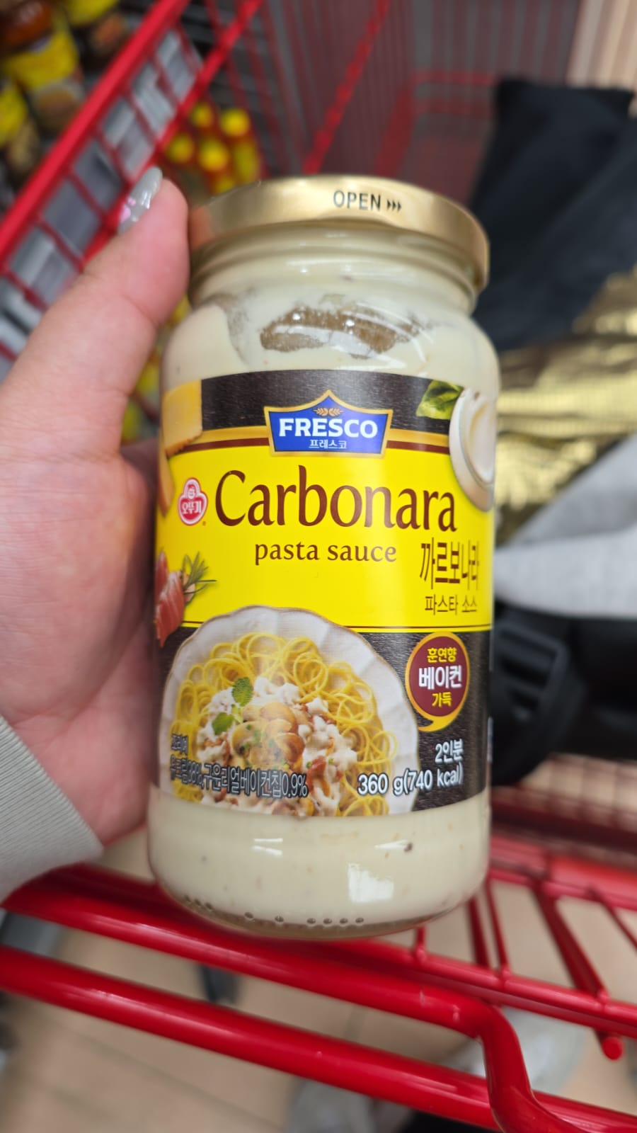 carbonate pasta sauce