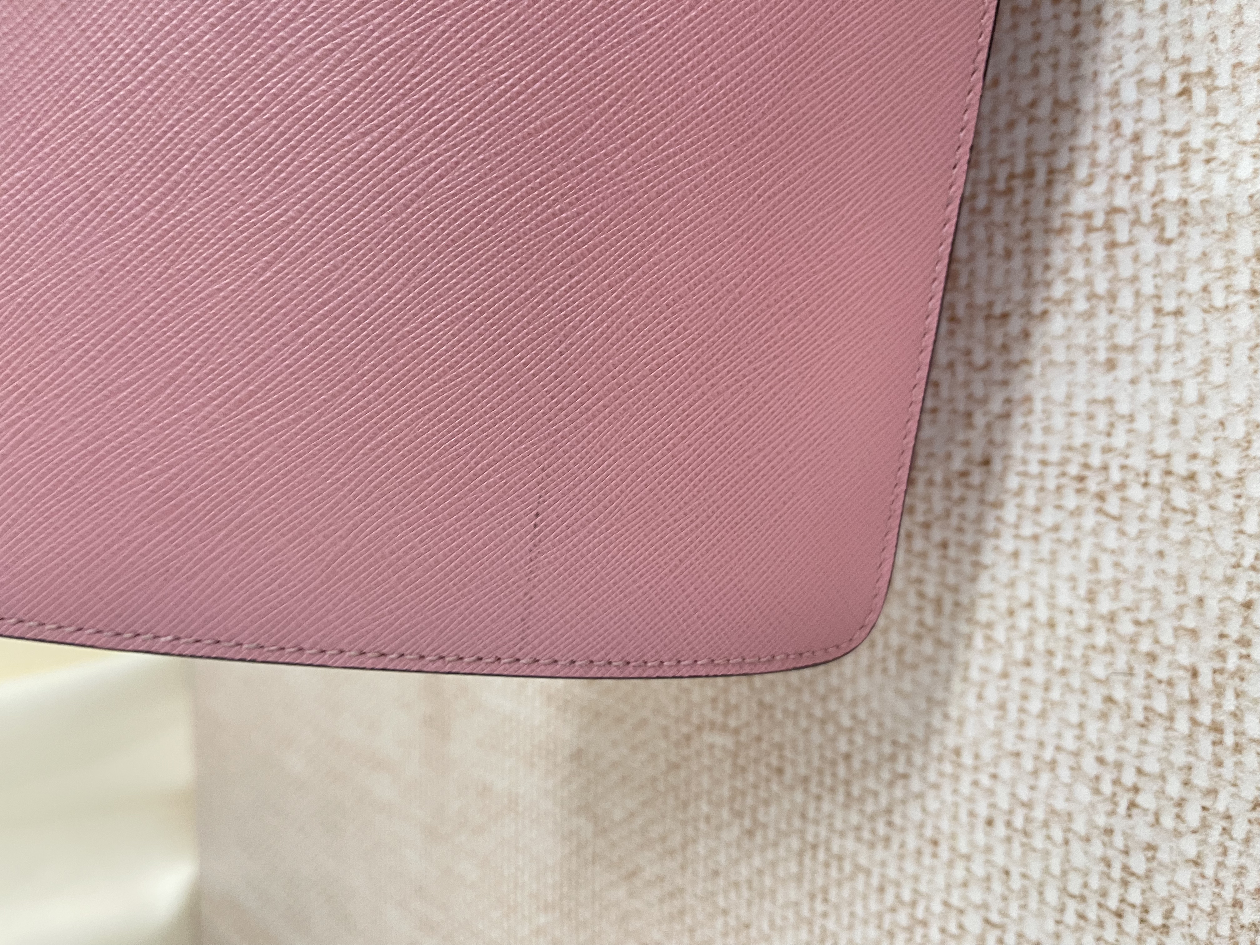 Pre-owned Prada Saffiano City Calf Light Frame Bag/ Product Code: 26041907