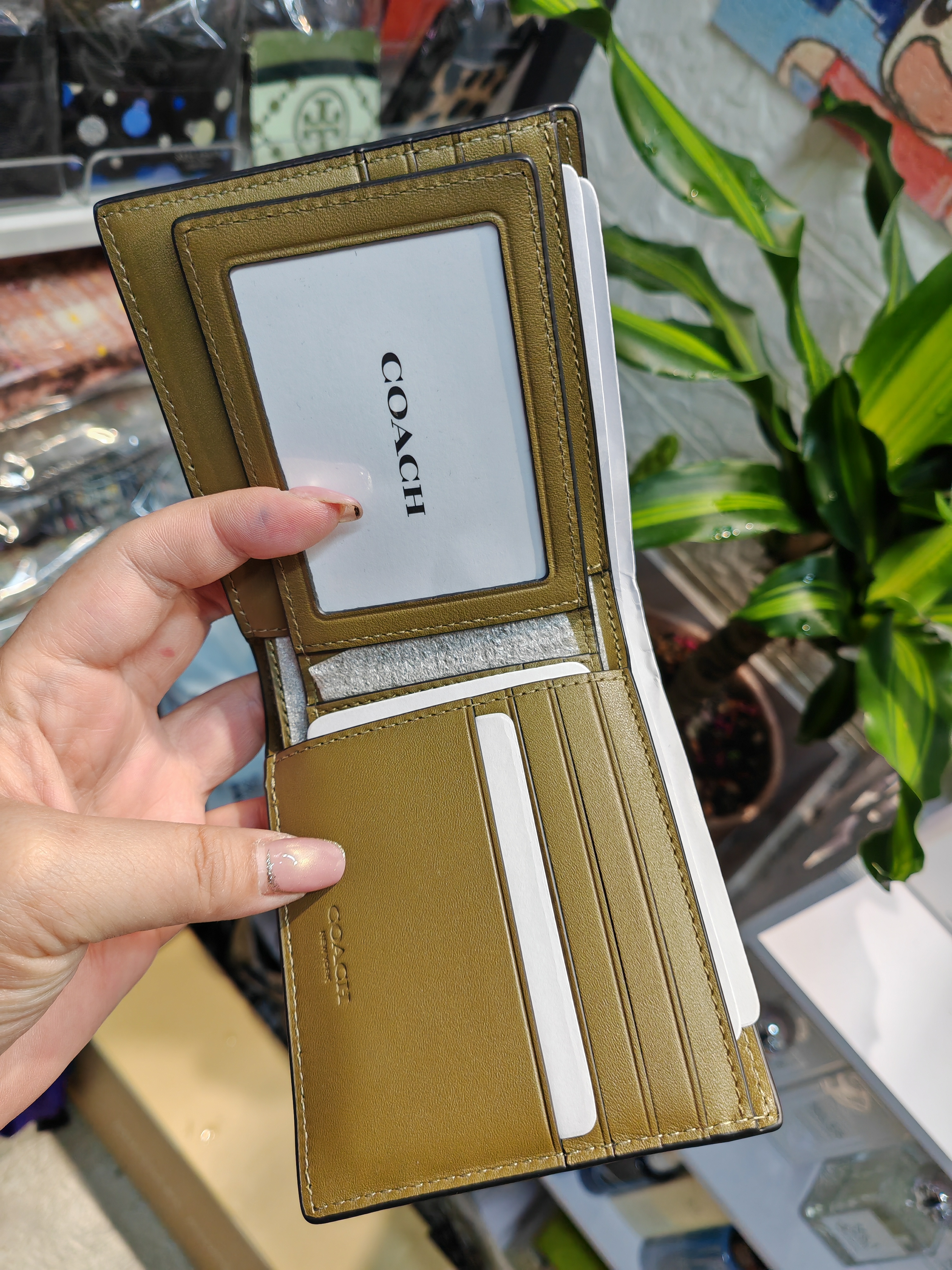 香港現貨-Coach men's wallet 