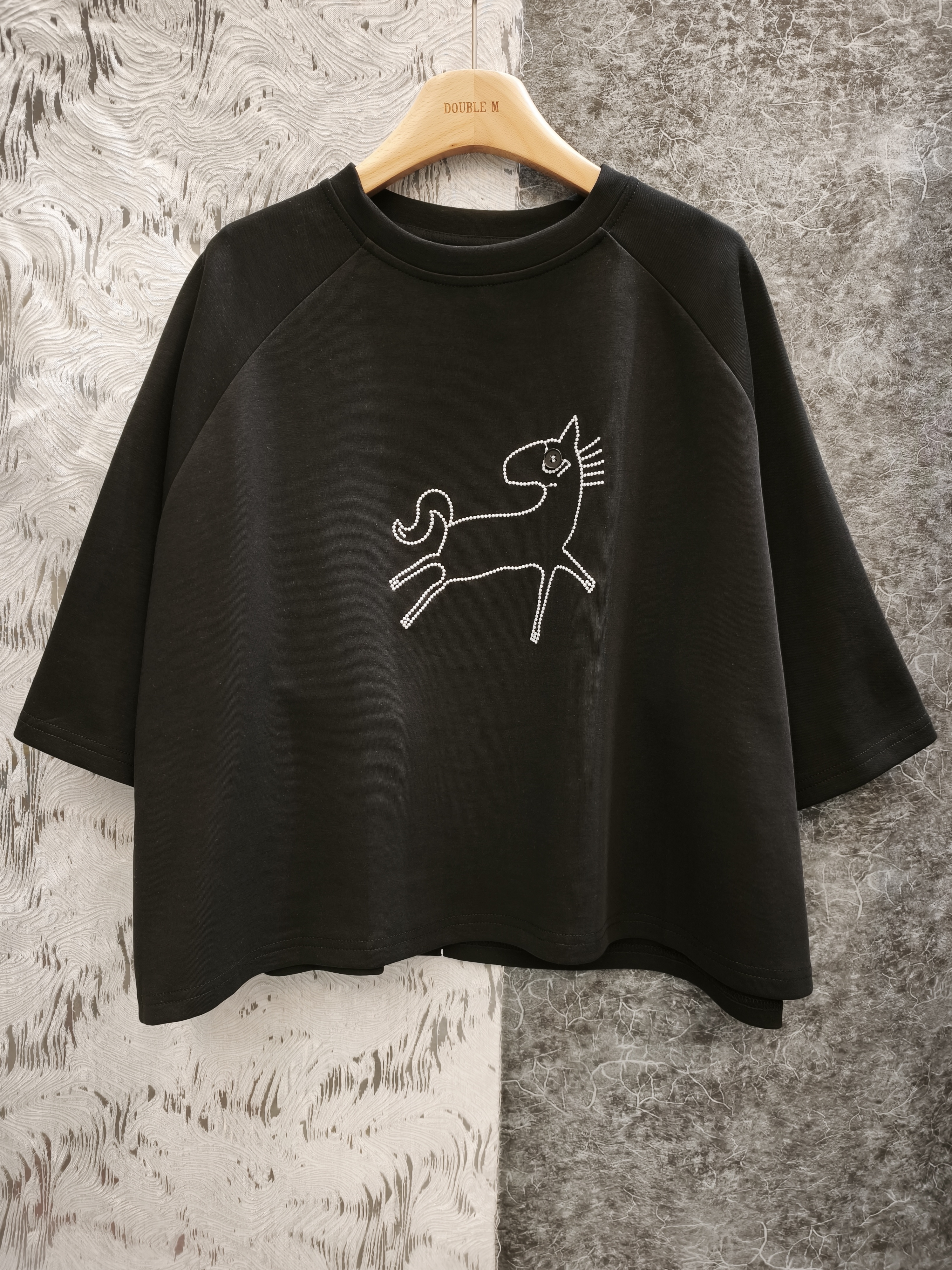 舒適空氣棉小馬Tee