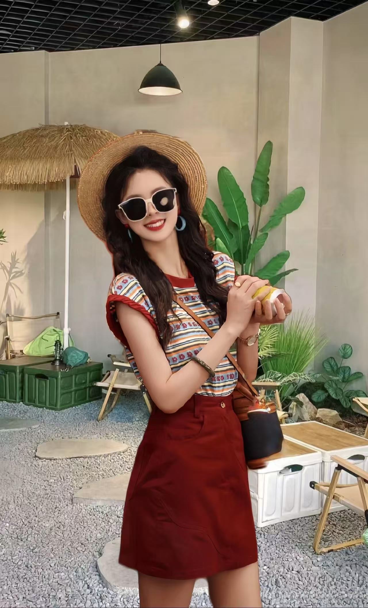 ST214小众印花套装