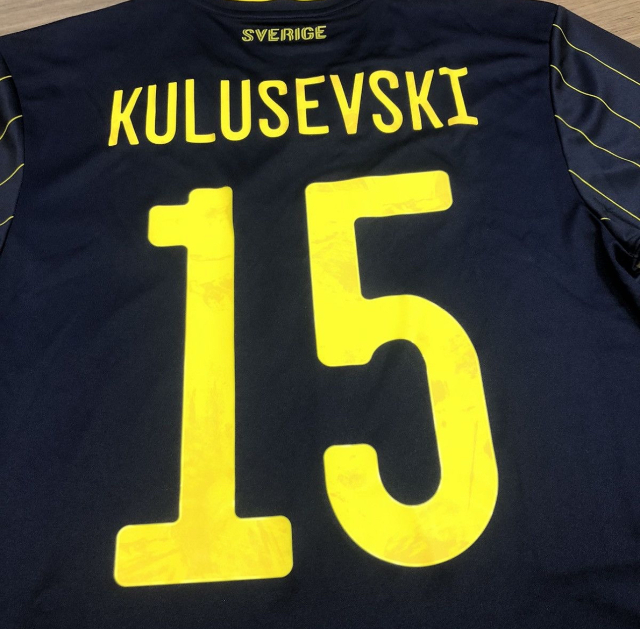 Sweden 20/21 away shirt #15 Kulusevski (Bnwt)