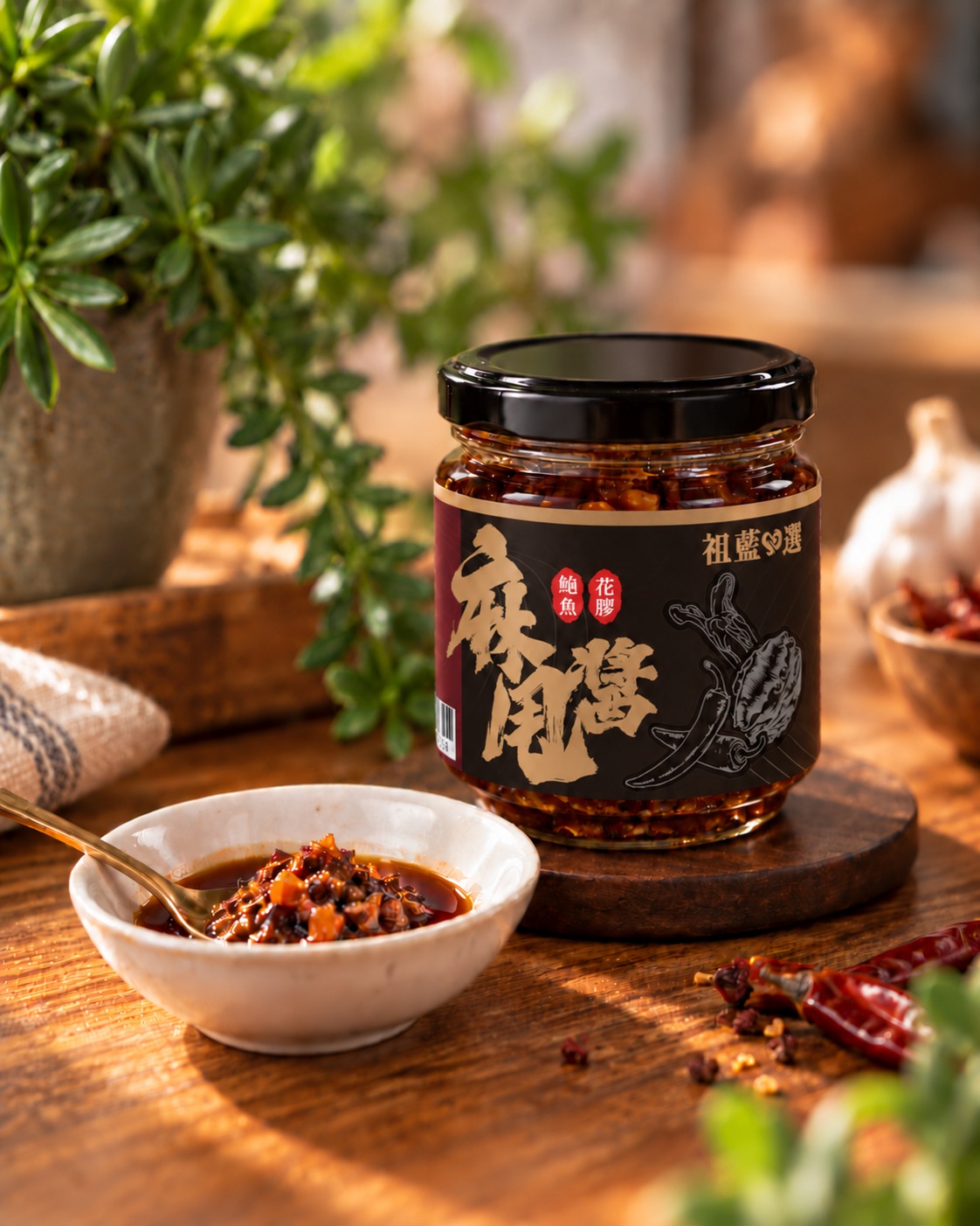 【祖藍心選】麻甩醬 (鮑魚花膠辣醬)
