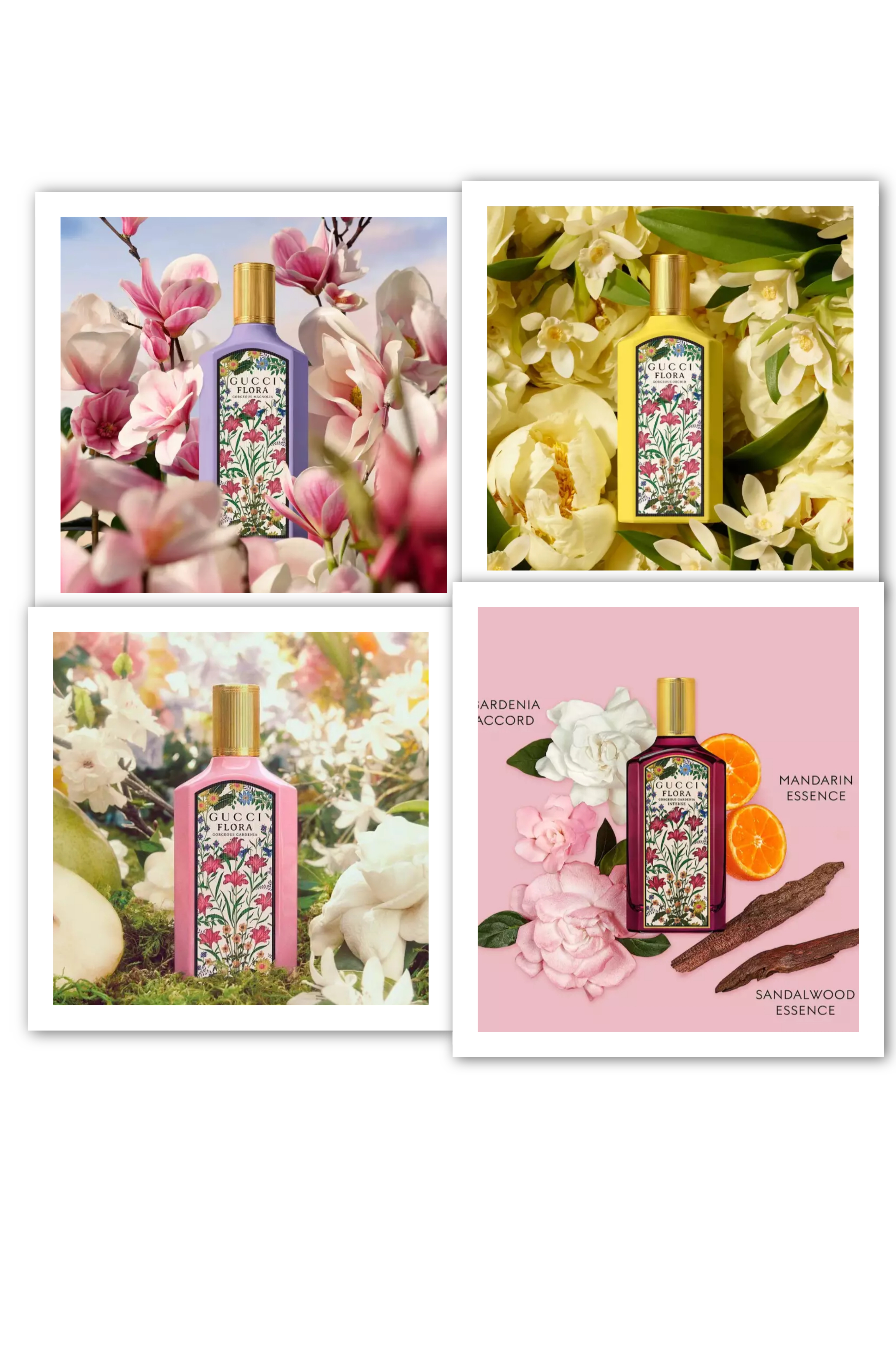 Gucci Flora Gorgeous 香水迷你套裝 Gucci Flora Gorgeous香水套裝1.5ml x 4支 VIP 禮物 旅行裝