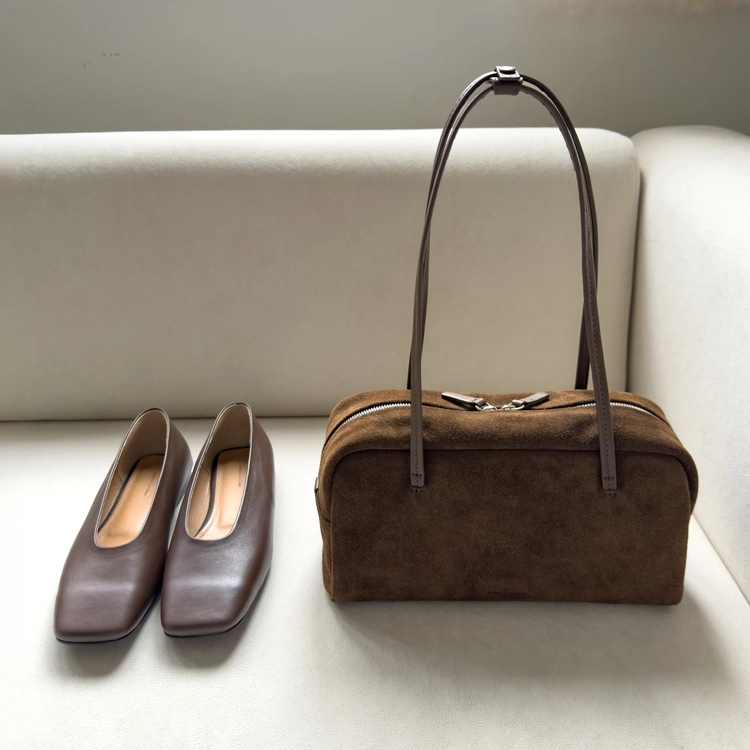 【26FW新皮質加入】 預訂_French Toast Bag by Bucks & leather