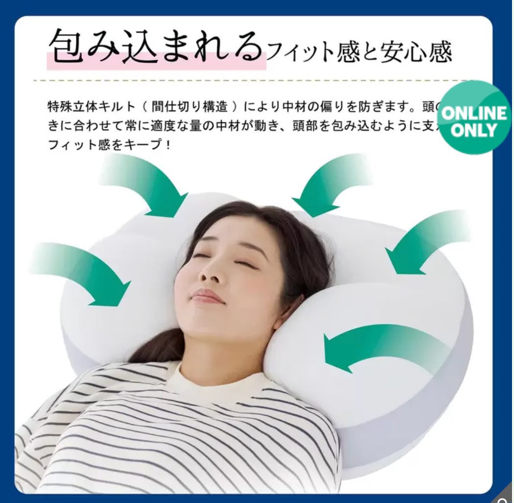 Morishita 人氣蠶絲羽絨枕