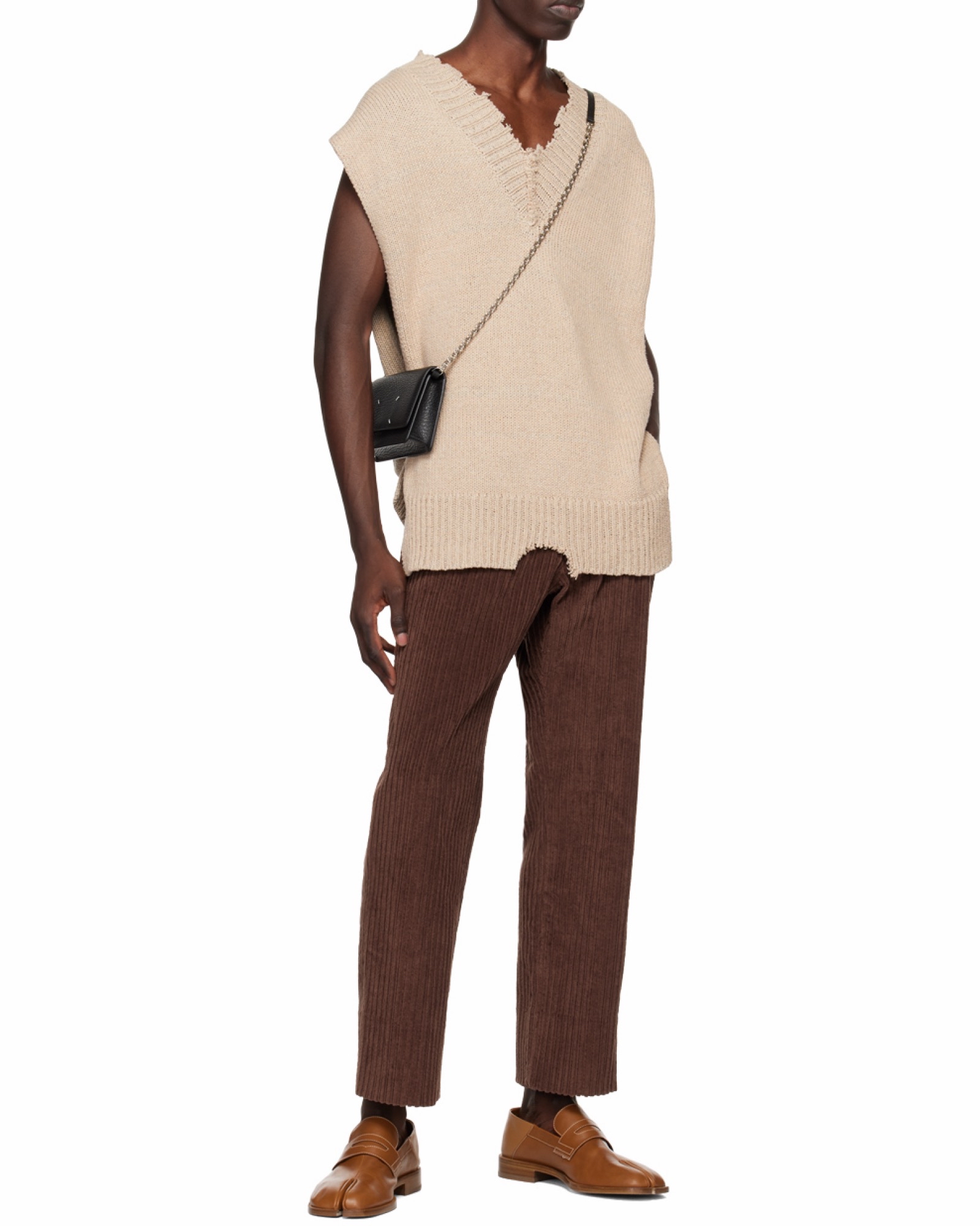 Maison Margiela 女士 四針細節斜挎包均碼碼19cm*4cm*11cm 