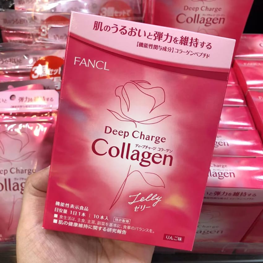 FANCL - 無添加高效HTC美肌膠原蛋白啫喱果凍10日 