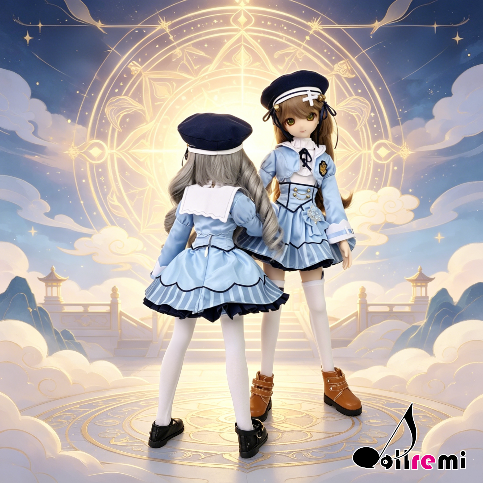 【dollremi】(DD0929) COS 彩虹社 Team ahamo YouTuber 天宮心 Amamiya Kokoro