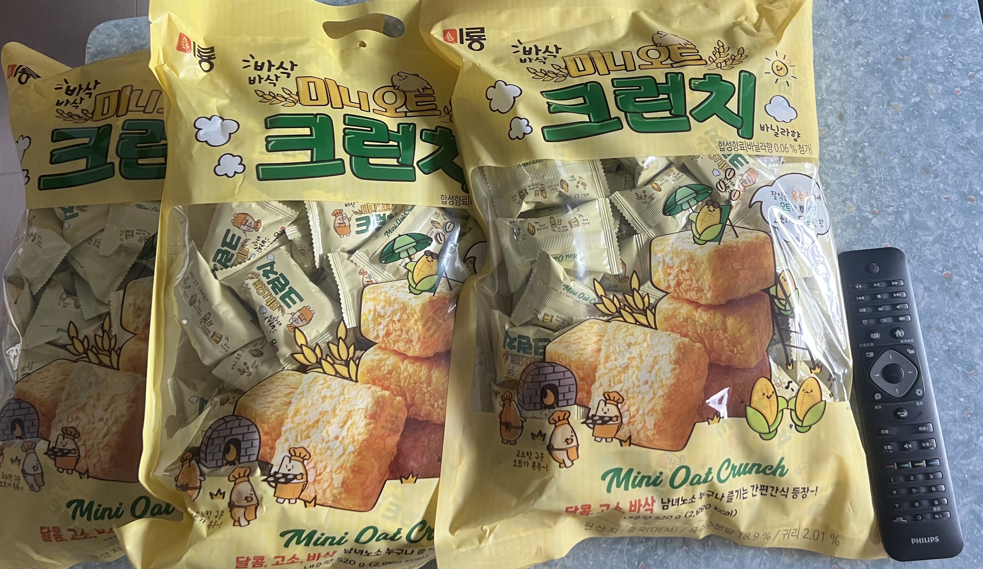 預訂🇰🇷韓國燕麥玉米酥520g   (約10-21個工作天到港) 