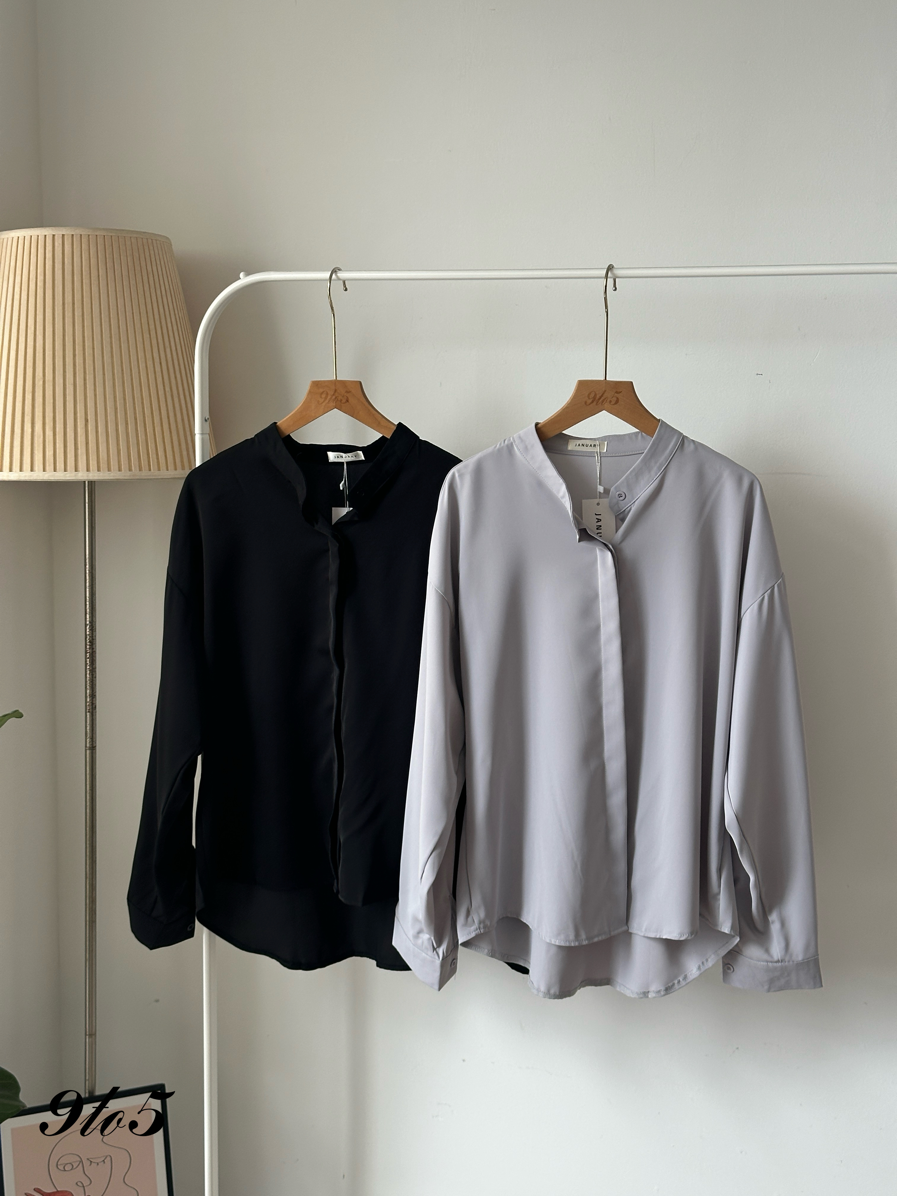 T4060 Long Sleeve Oversize Shirt - 4 Colors