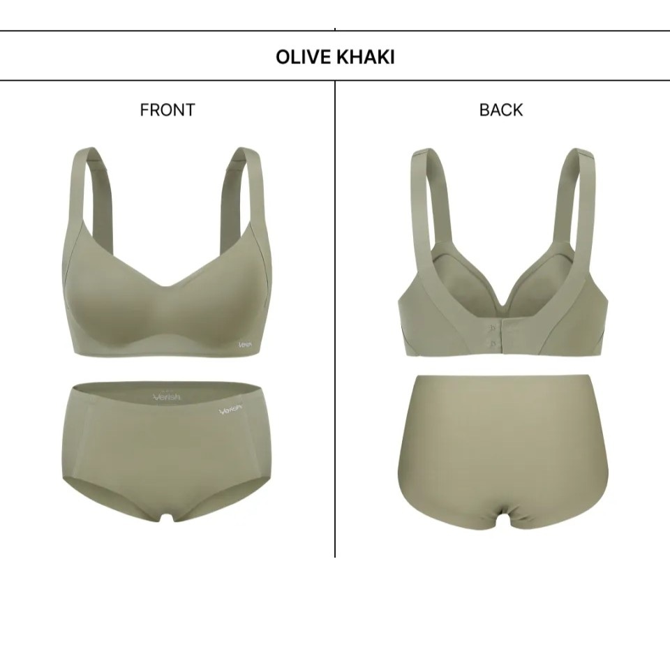 韓國 VERISH Cool Fit Bra Volume Support 涼爽胸圍豐滿支撐套裝