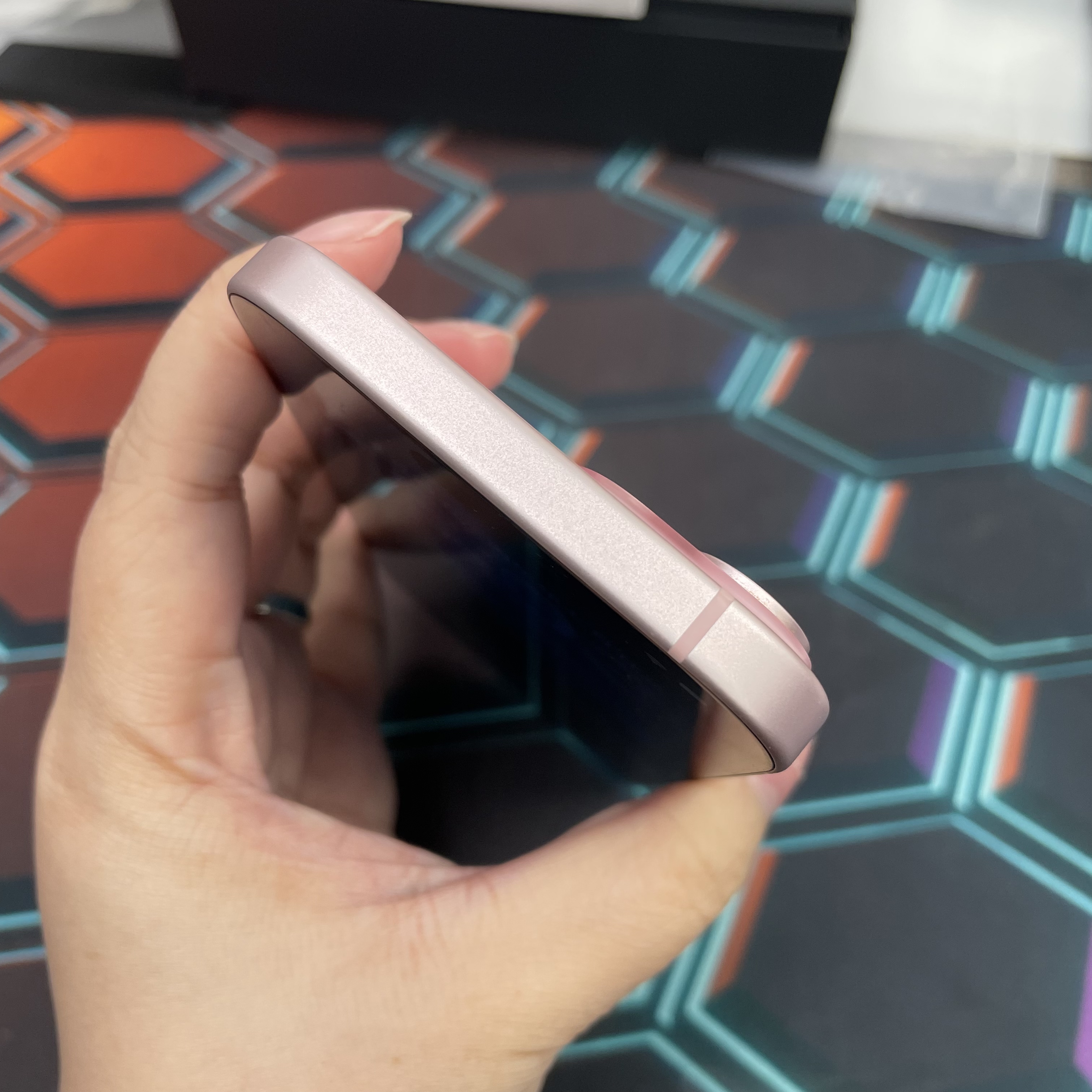 *7765 15 完美機 256GB 電93 粉色 pink