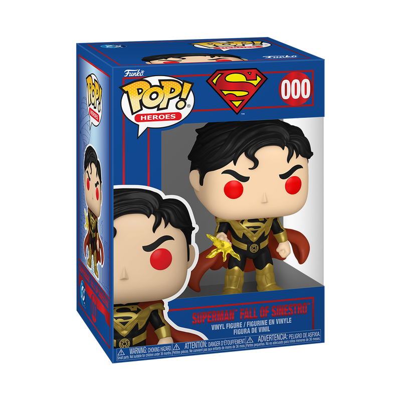📦訂購 英國代購 Funko POP! DC COMICS Superman Fall of Sinestro Figure 超人 模型