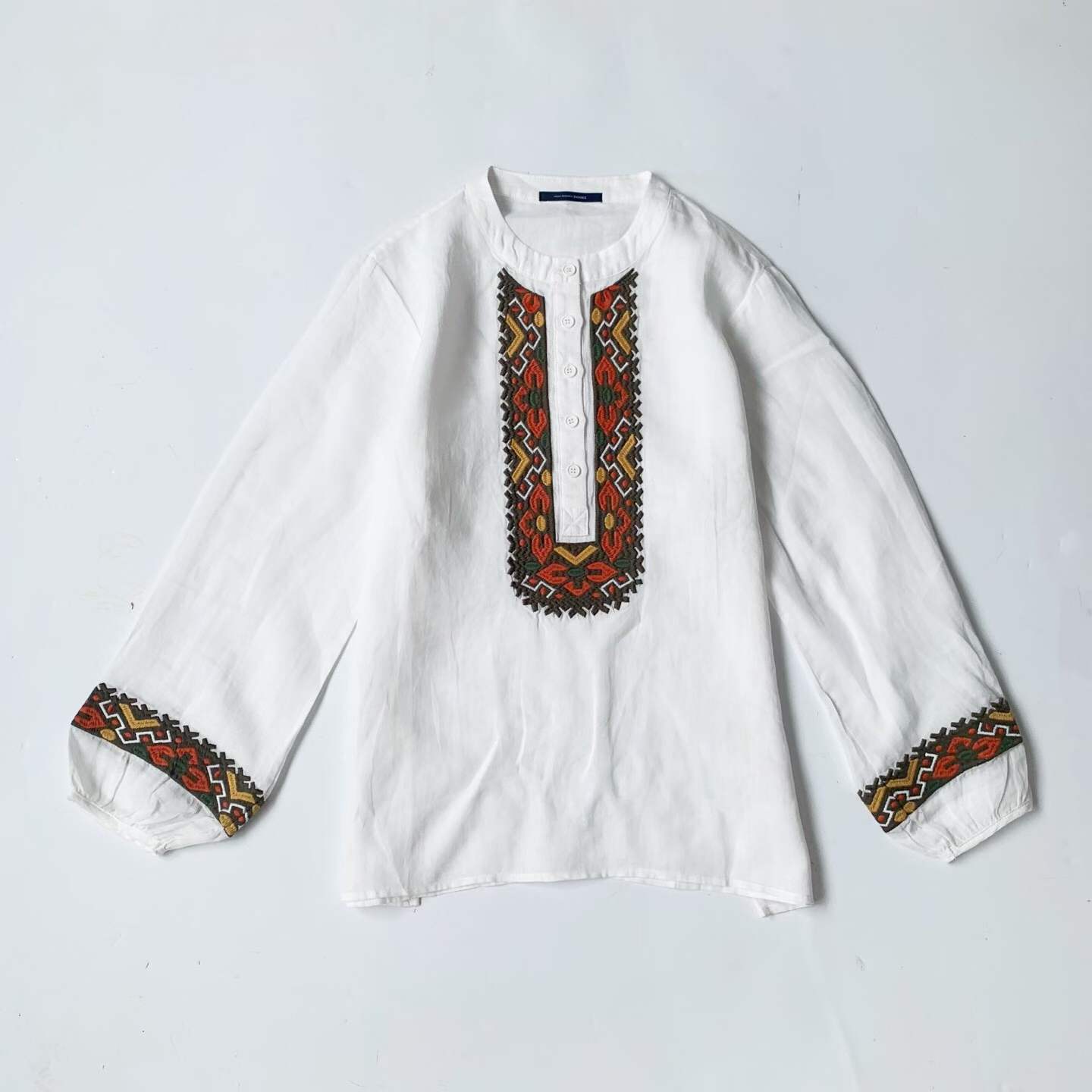 預訂 URBAN RESEARCH DOORS刺繡長袖恤衫[貨號26A0691]
