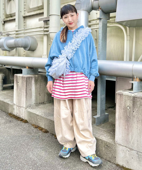 日本BEAMS網紗袋