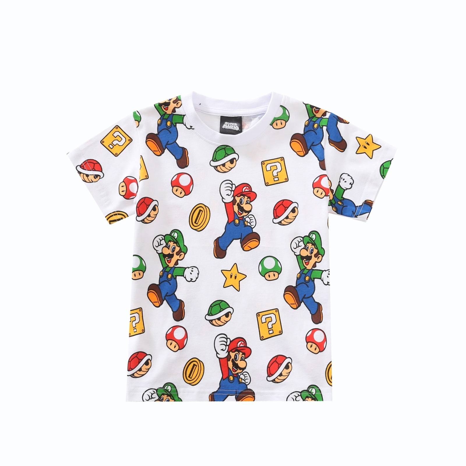 日系純棉Mario短袖T恤 -1件- 現貨