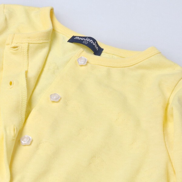 🆕【⭐訂購⭐】  日本直送🌀涼感防UV 吸濕快乾 花花鈕扣 荷葉邊外套［2款選］🌀[ELDA-0013][260502]