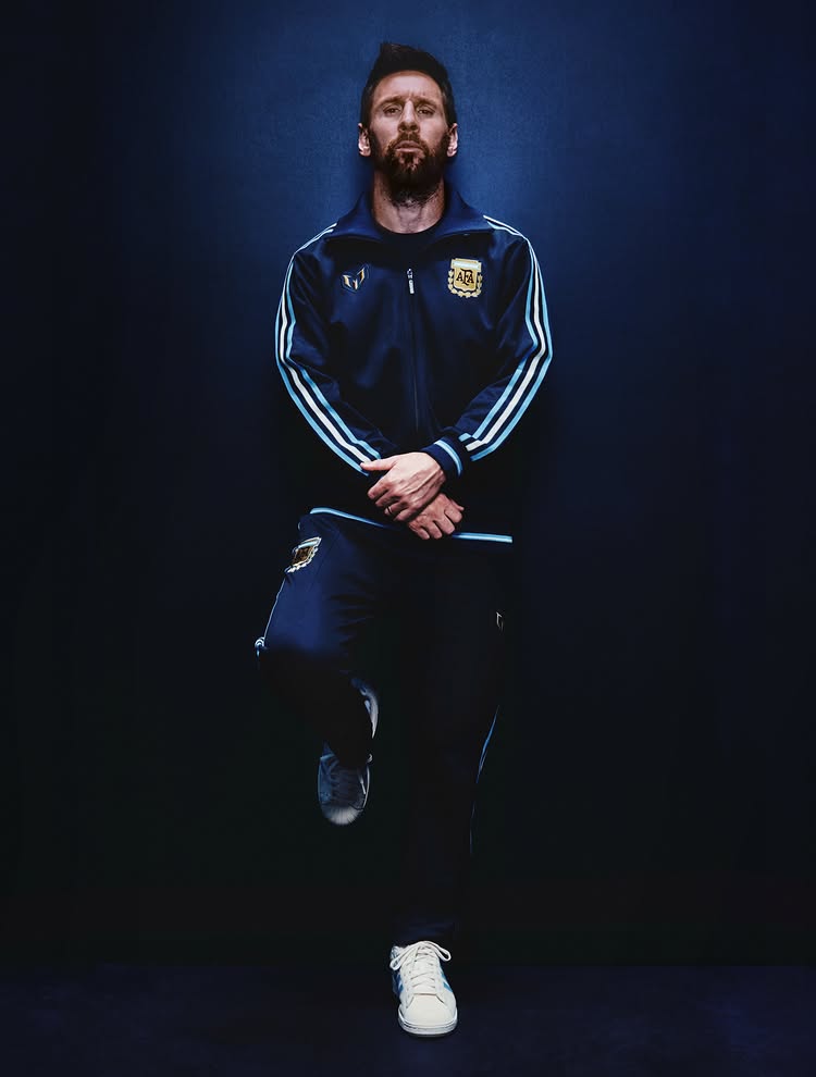 🔥 Adidas x Messi 美斯阿根廷紀念專屬運動外套 KG2655