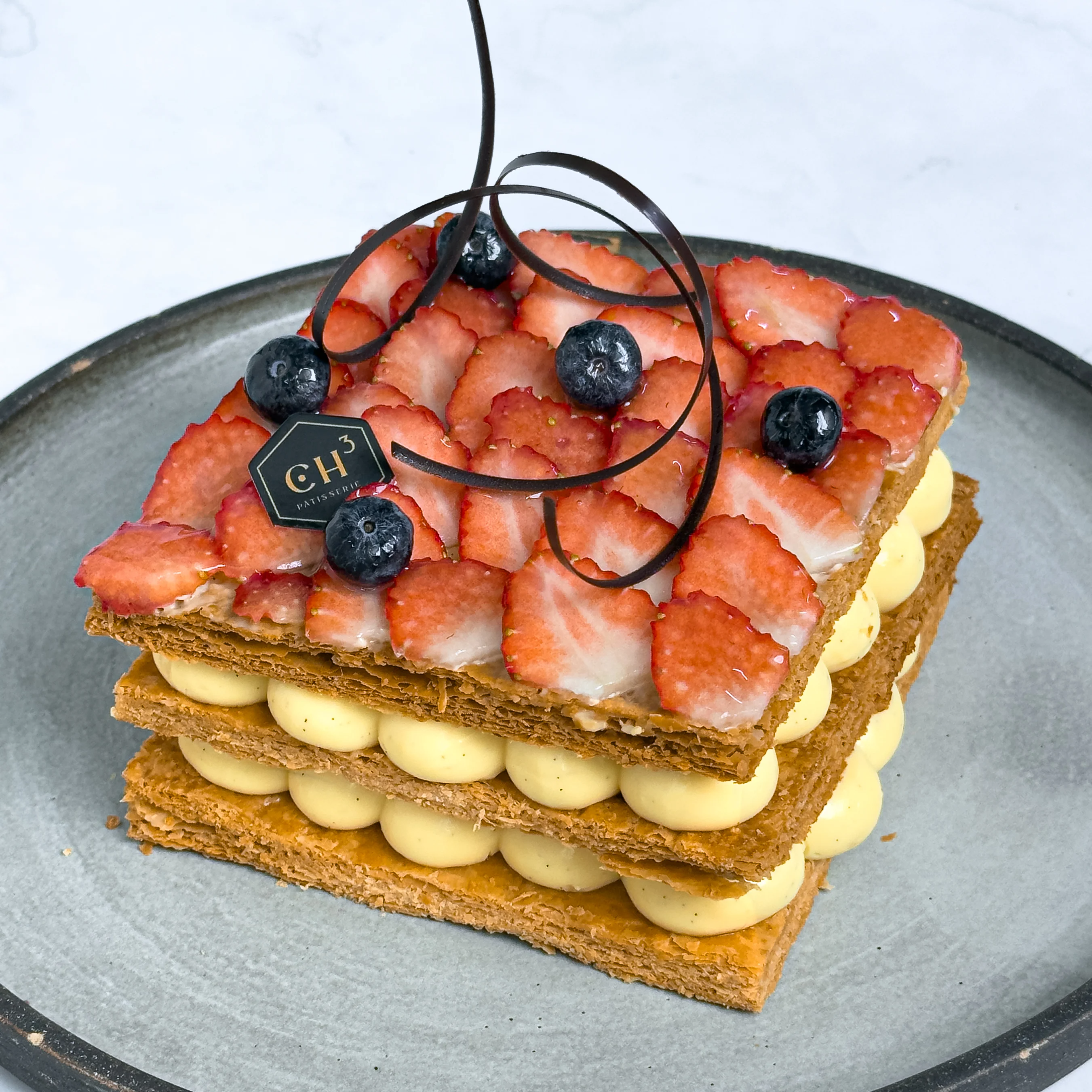 士多啤梨拿破崙 Strawberry Napoleon