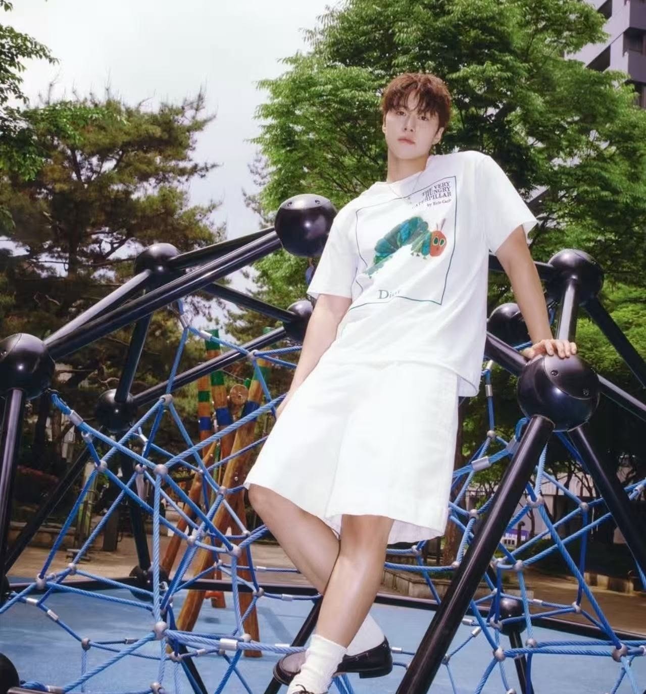 【原單】Dior Oversized Embroidered Book Cover T-Shirt 書籍封面刺繡Tee