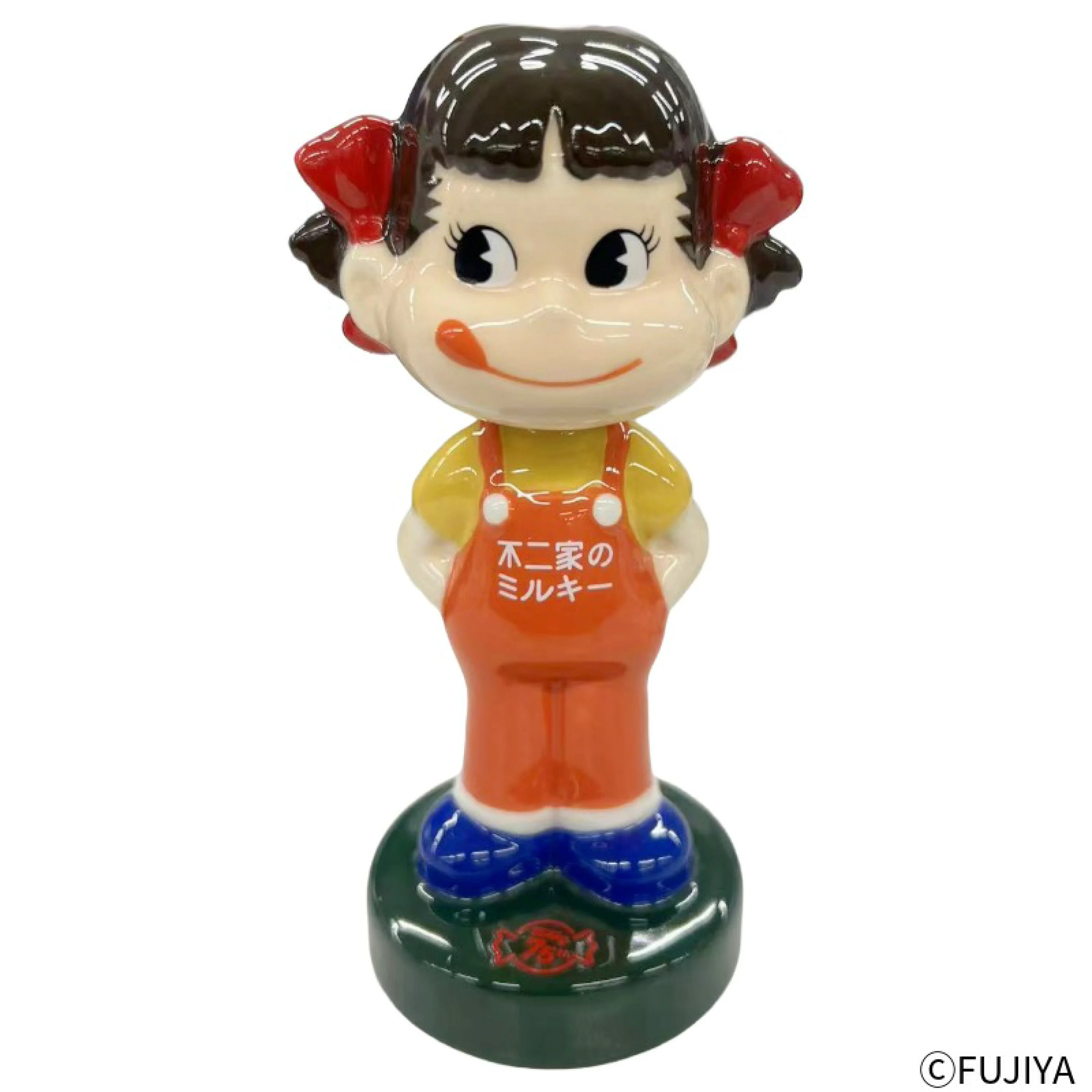 牛奶妹陶瓷人形擺設